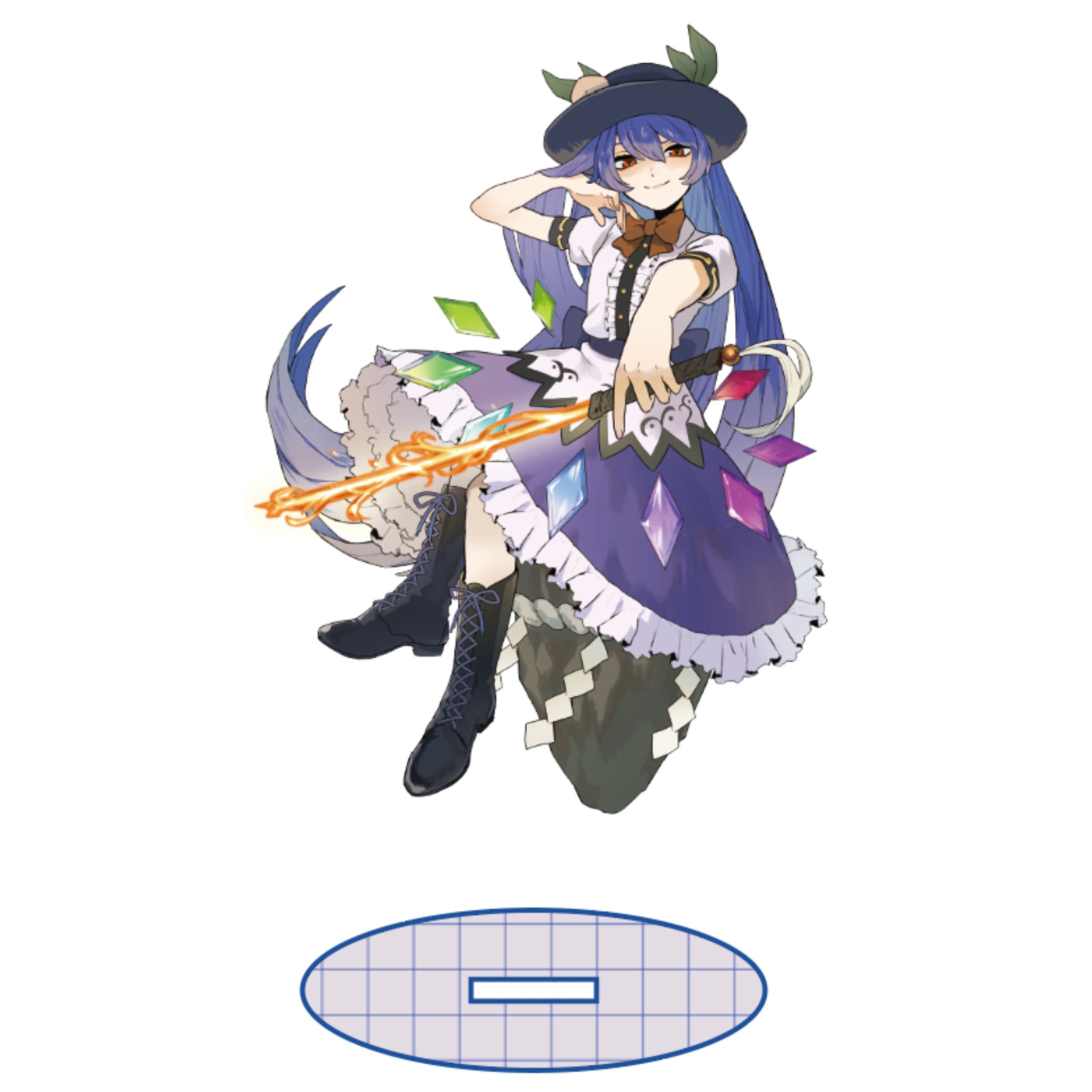 比那名居天子　アクリルスタンド-1
