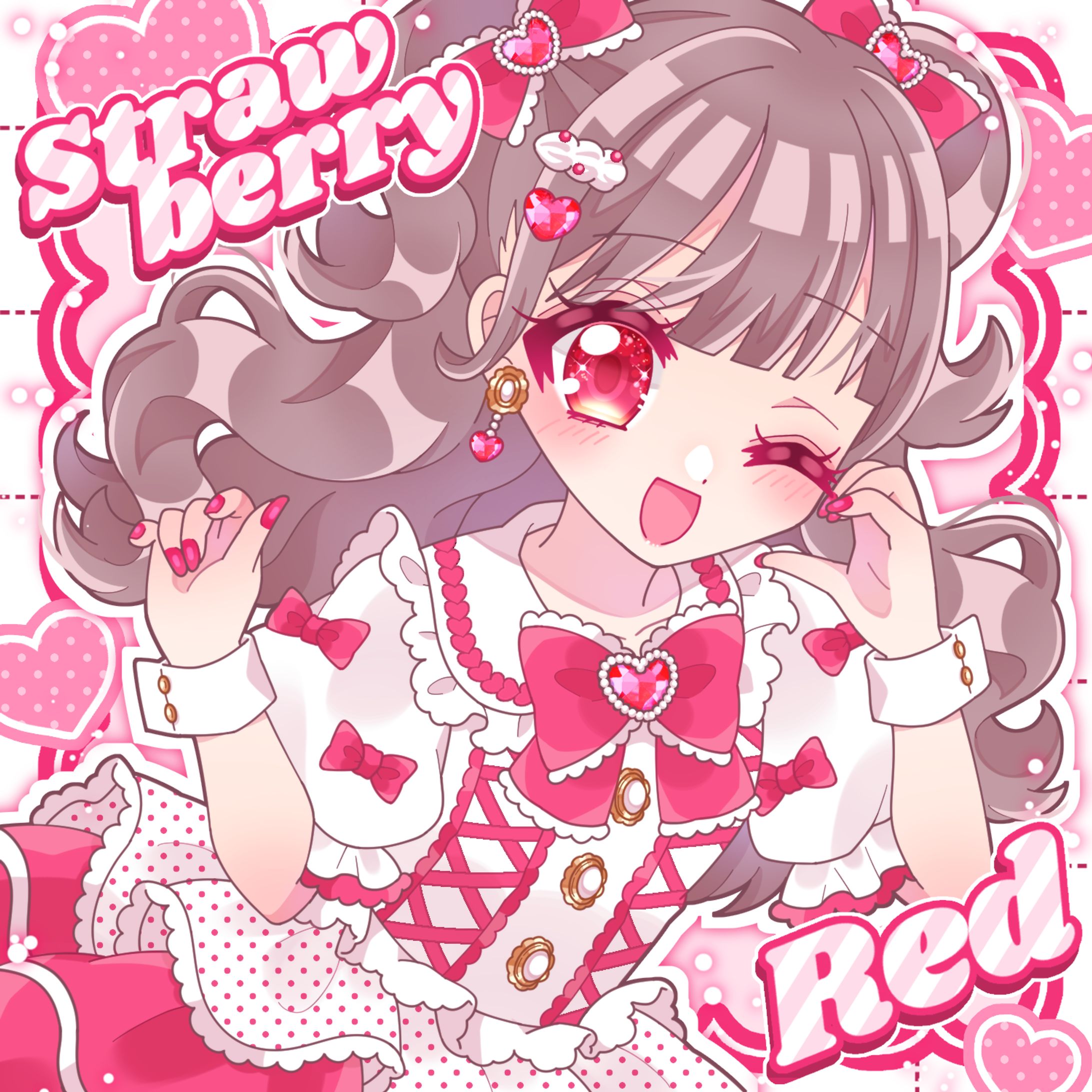 自主制作_アイドルイラスト(赤)-1