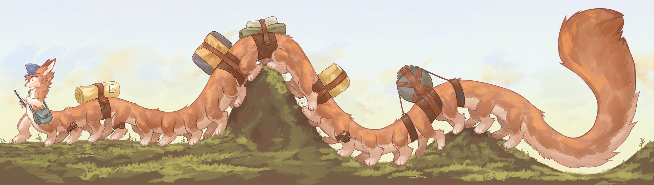 なが～いタウル族の配達員-1