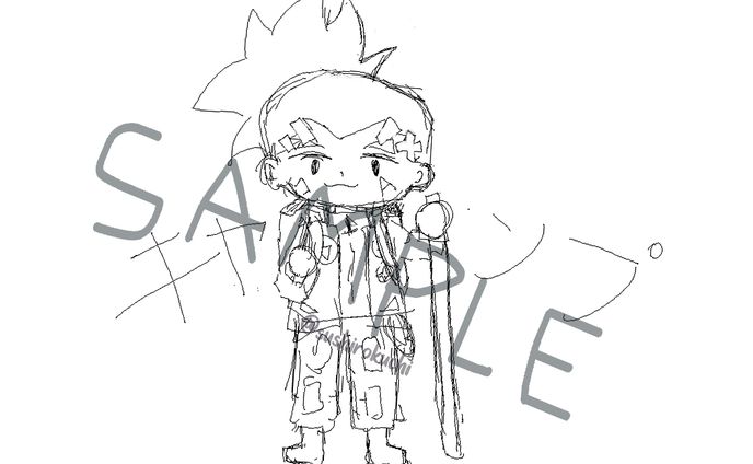 Chibi Sketch Samples
