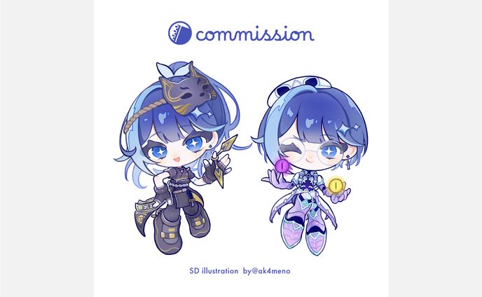 skeb / SDイラスト