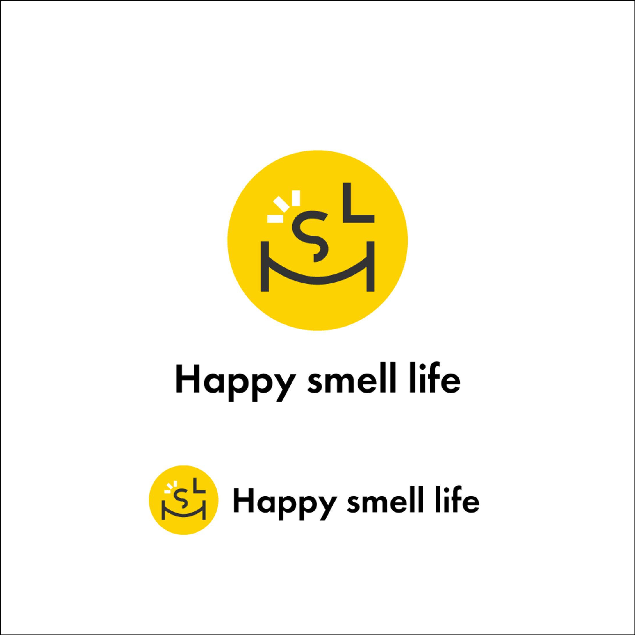 ロゴ: Happy smell life様-1