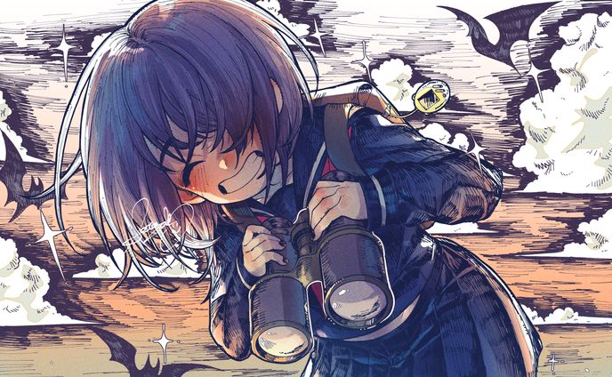 大阪芸大フリーマガジン「O Plus」"O＋Essay"挿絵
