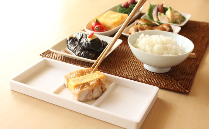 食べながらお弁当になるお皿