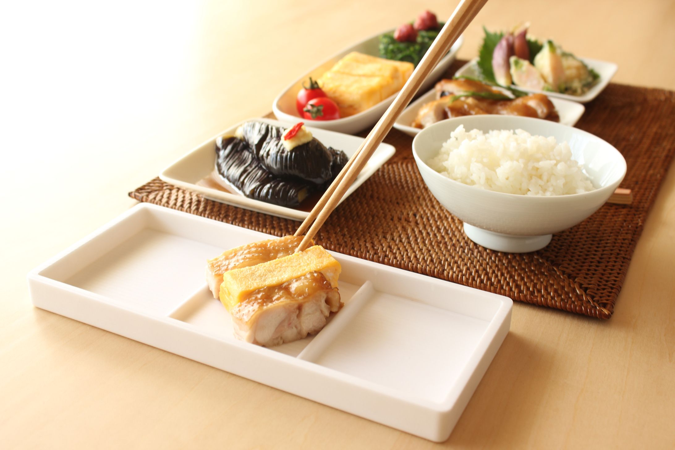 食べながらお弁当になるお皿-1