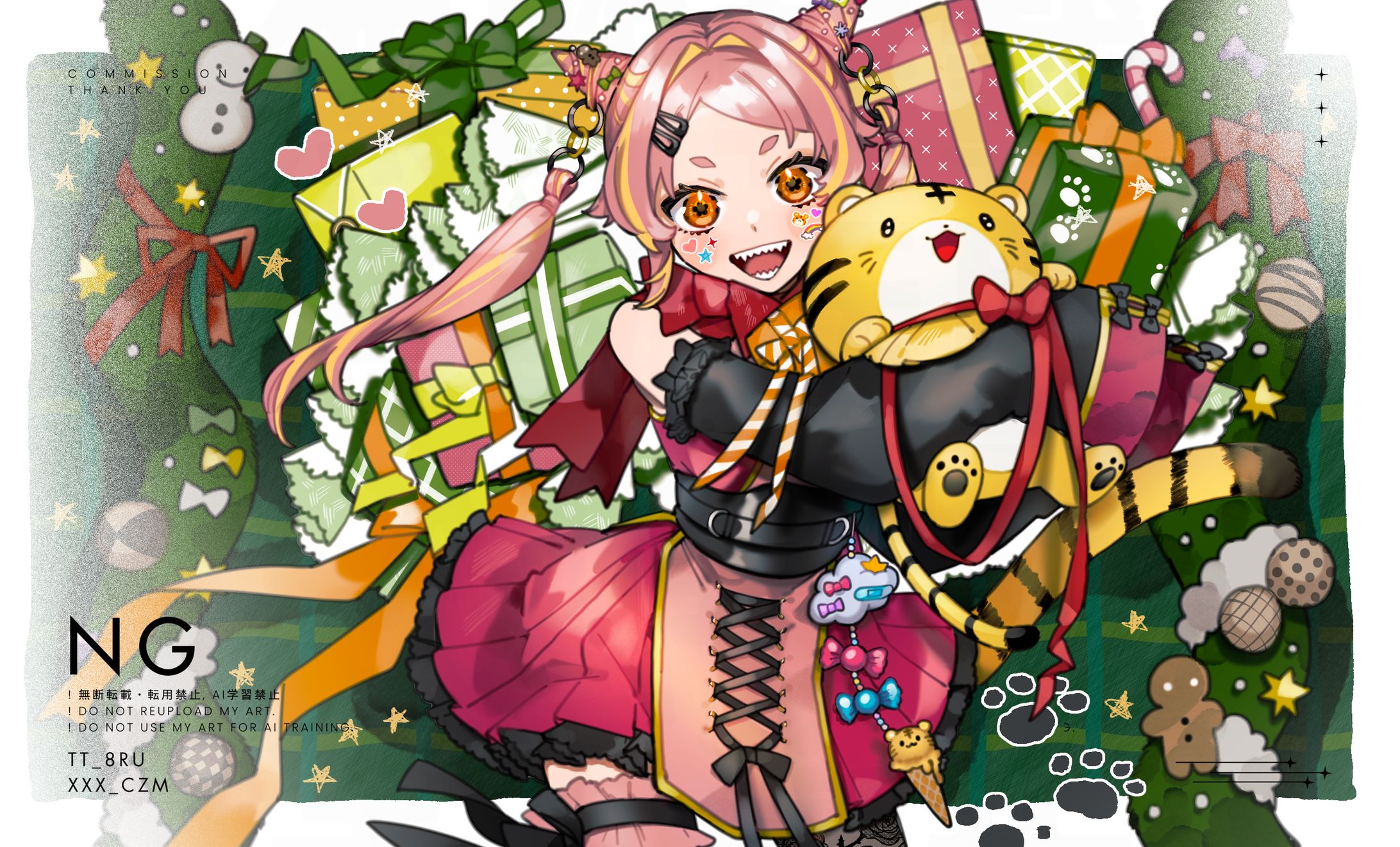 WORK // クリスマスイラスト-1