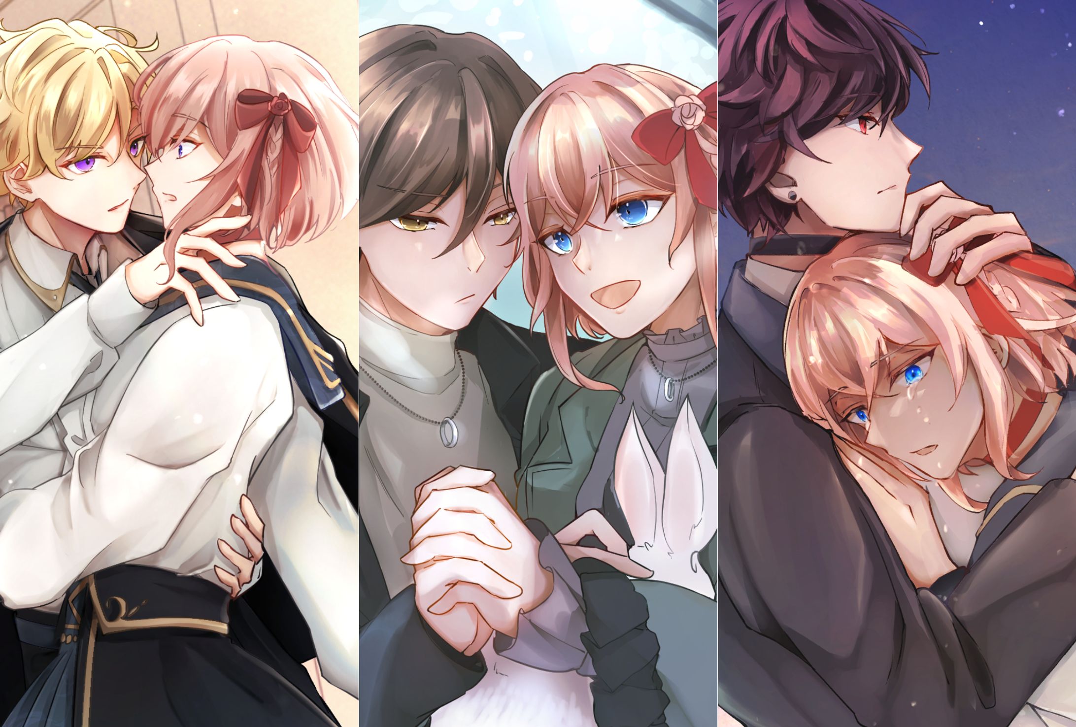 【創作】乙女ゲームスチル(2023年)-1