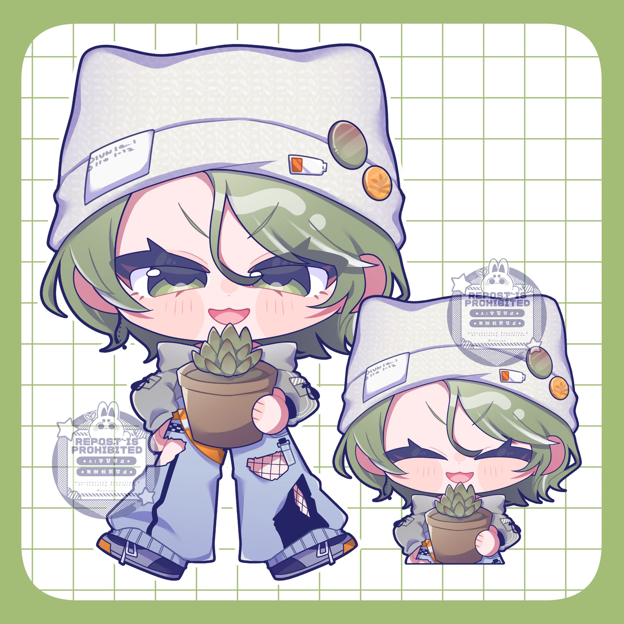 【Work】四樹恵様 SDイラスト-1