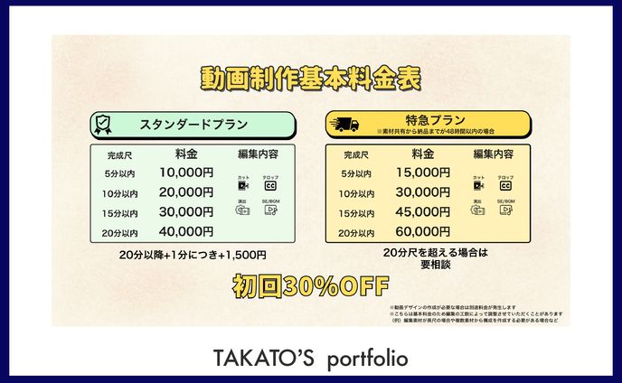 料金表デザイン3