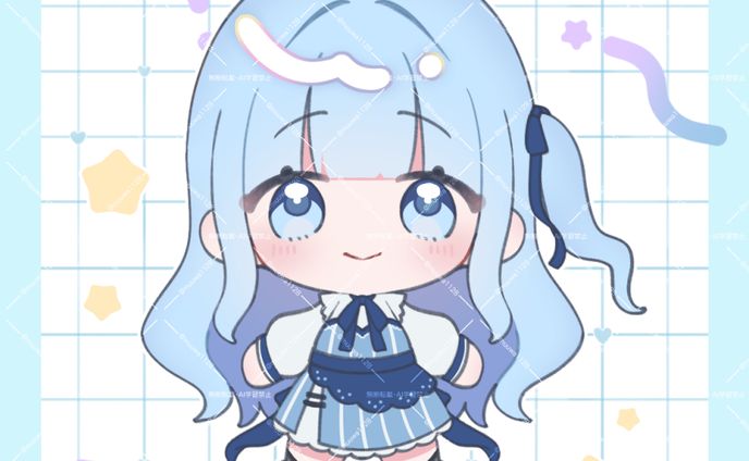 ぬいぐるみ風SDイラスト【OC】