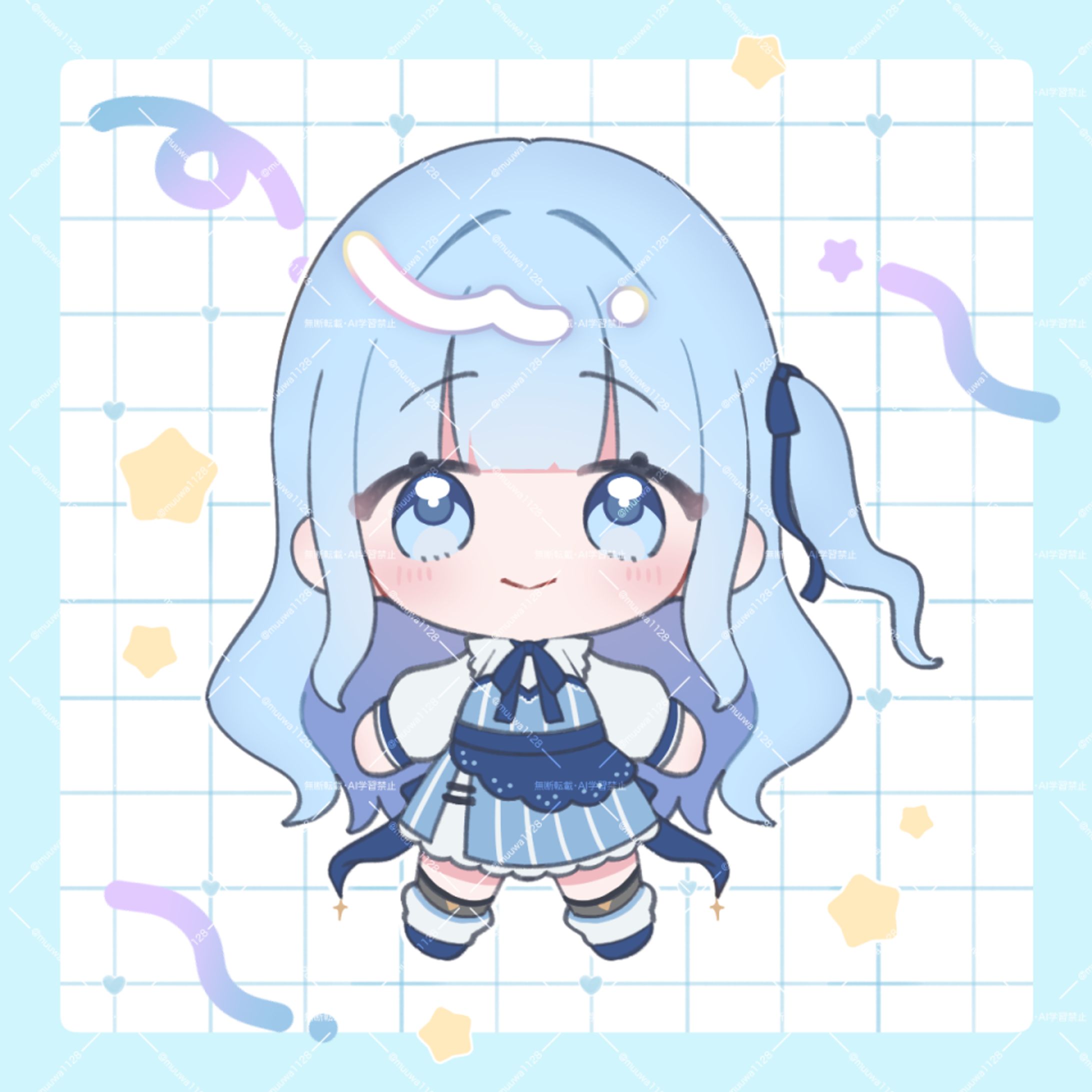 ぬいぐるみ風SDイラスト【OC】-1