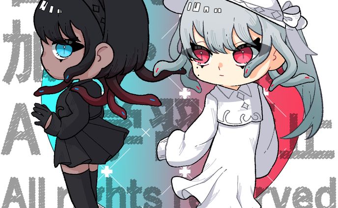 🐍　SDキャラクターイラスト