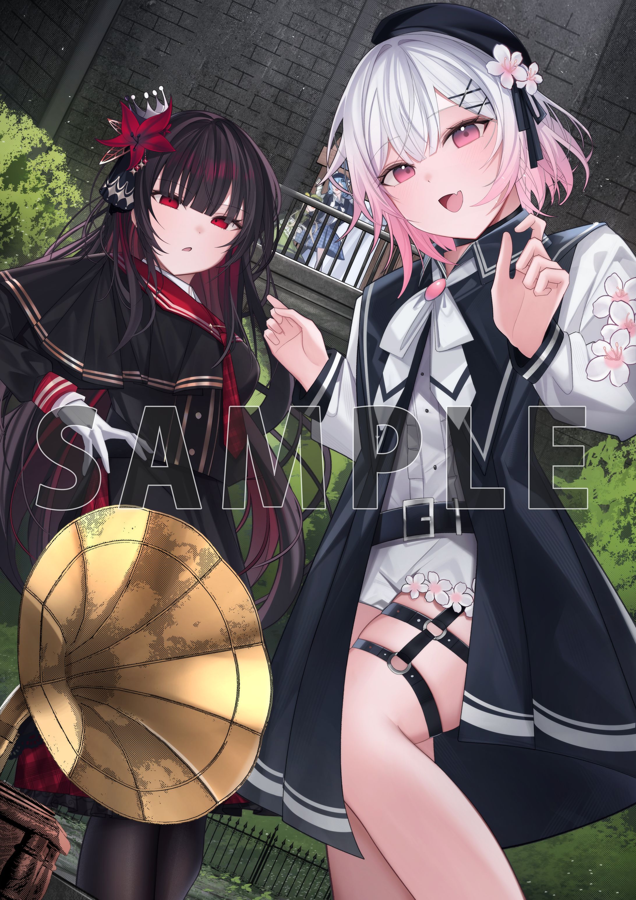 魔法少女ノ魔女裁判「DJイベント」キービジュアルイラスト-1