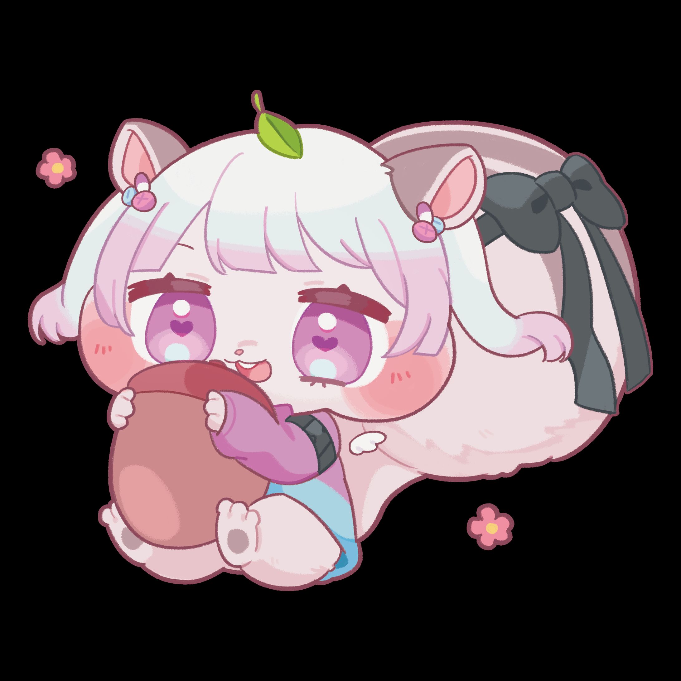 甘莉りすさん グッズ用イラスト-1