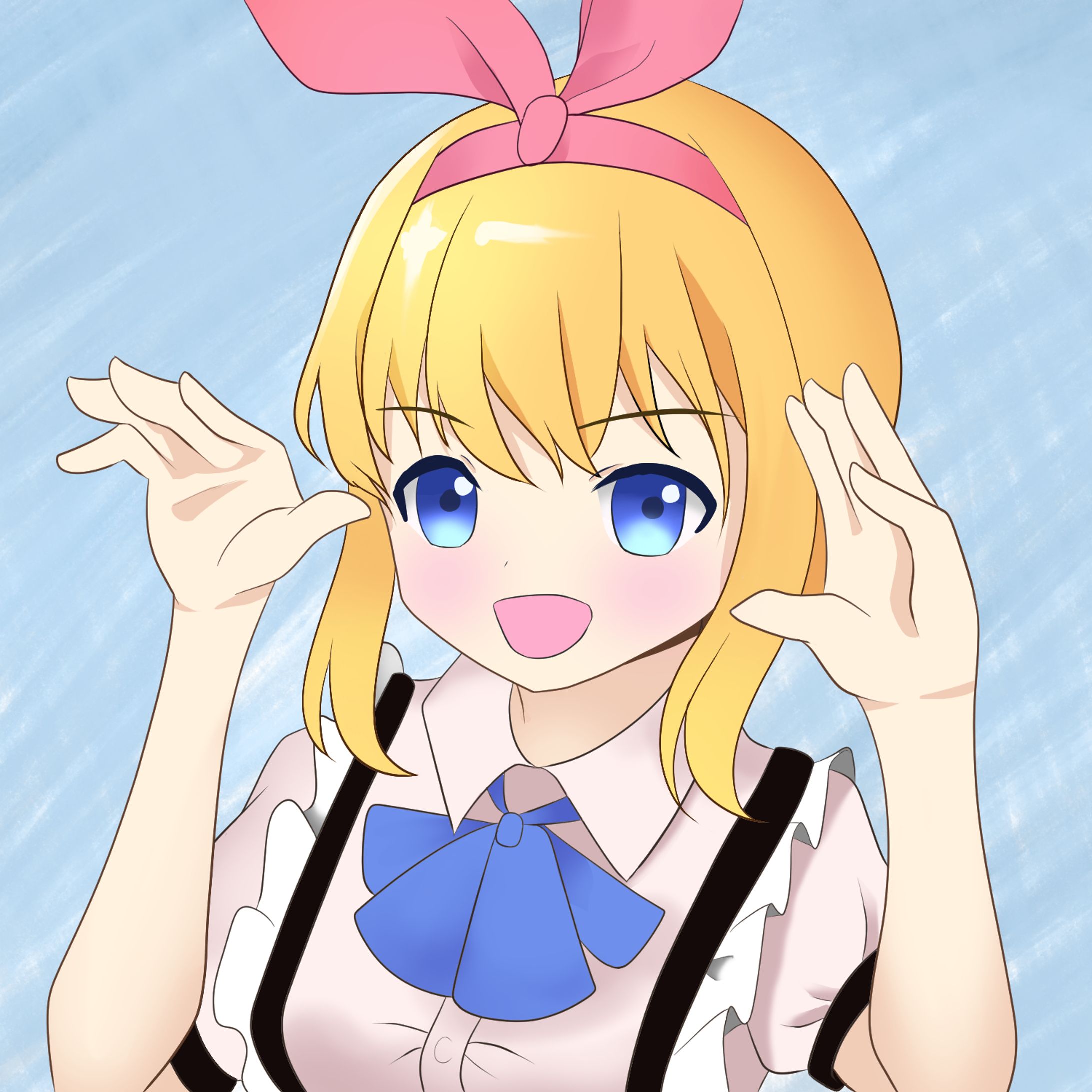うさぎポーズ-1