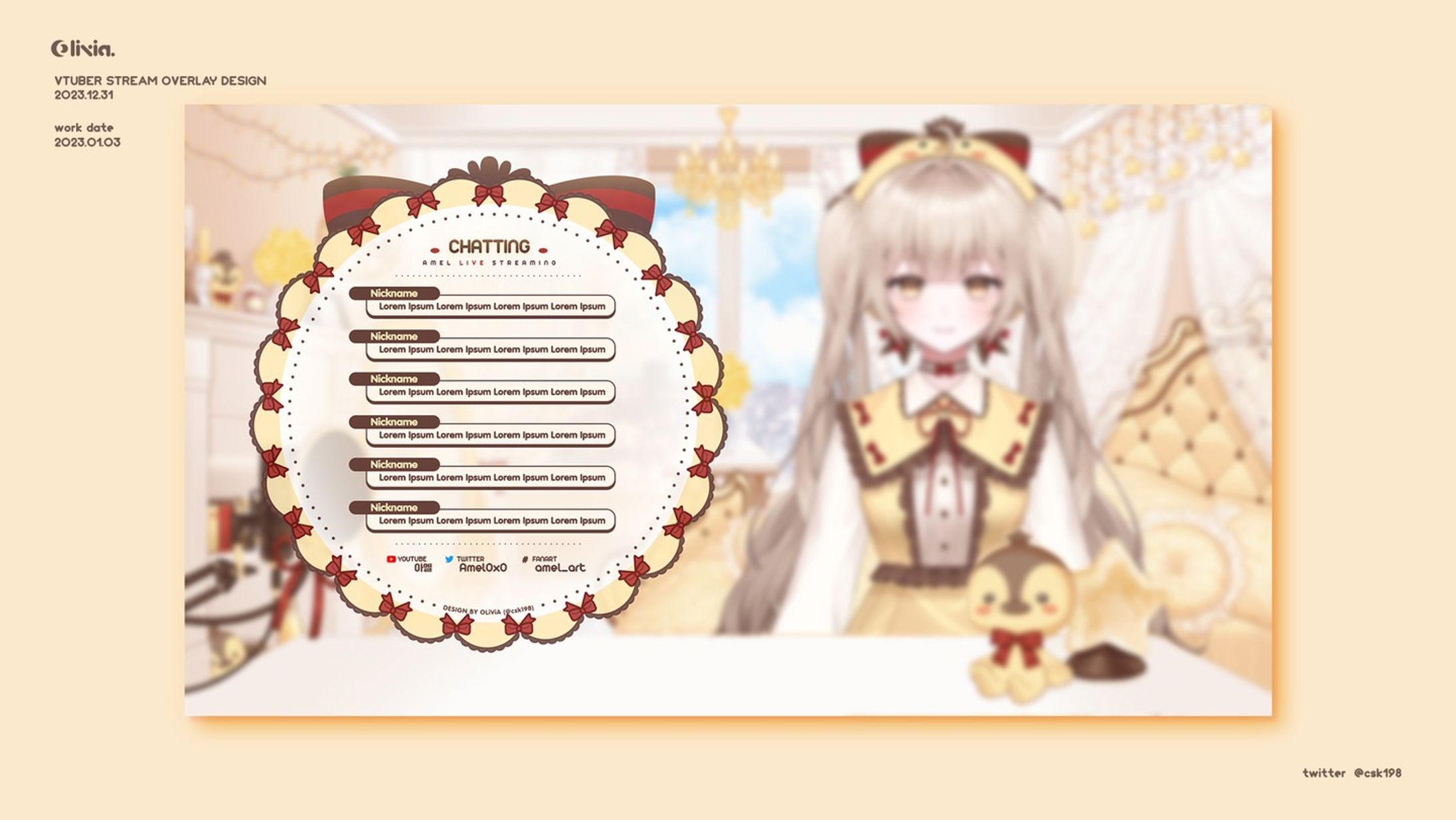 Overlay Design / Amel-1