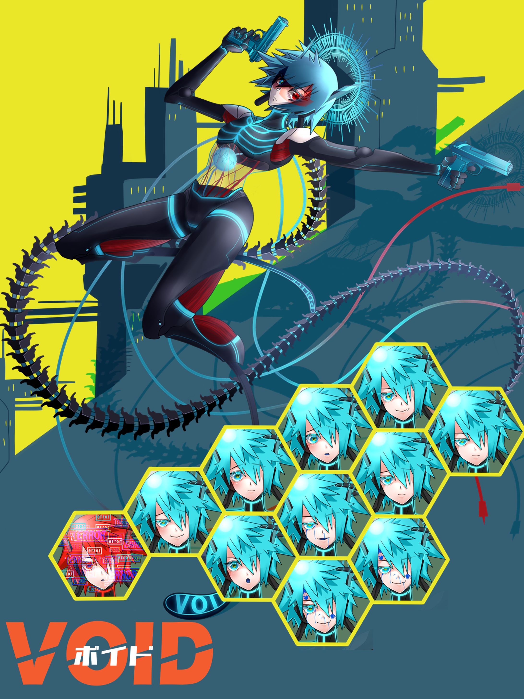 TRPG「VOID」立ち絵