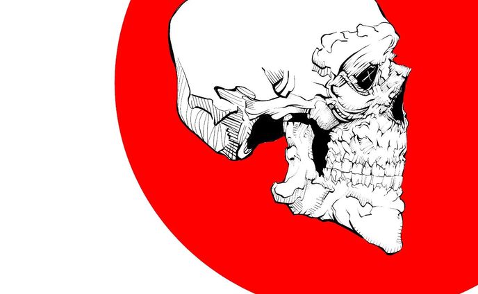 #skull #skullart #skullartwork #art #artwork #illust #illustration #illustrator #digitalart #digitalinking #digitalillustration #draw #drawing#イラスト #イラストレーター #絵