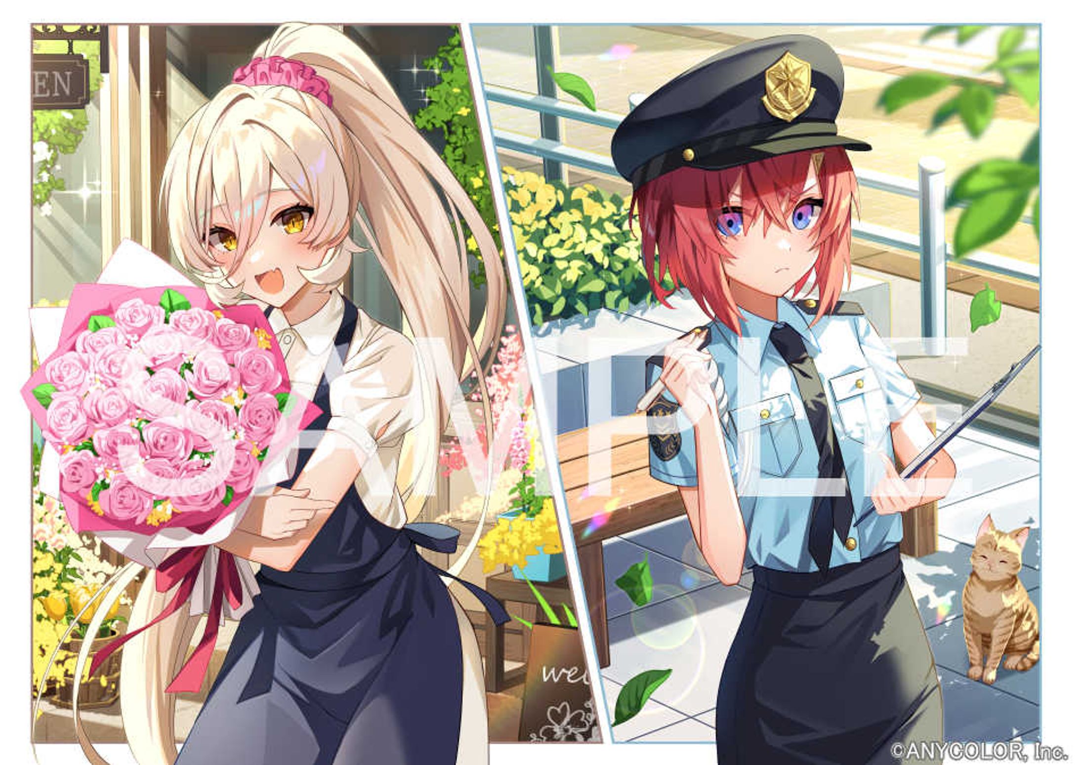 ANYCOLOR株式会社様「にじさんじ 職業パロディボイス Vol.2」キービジュアル-1