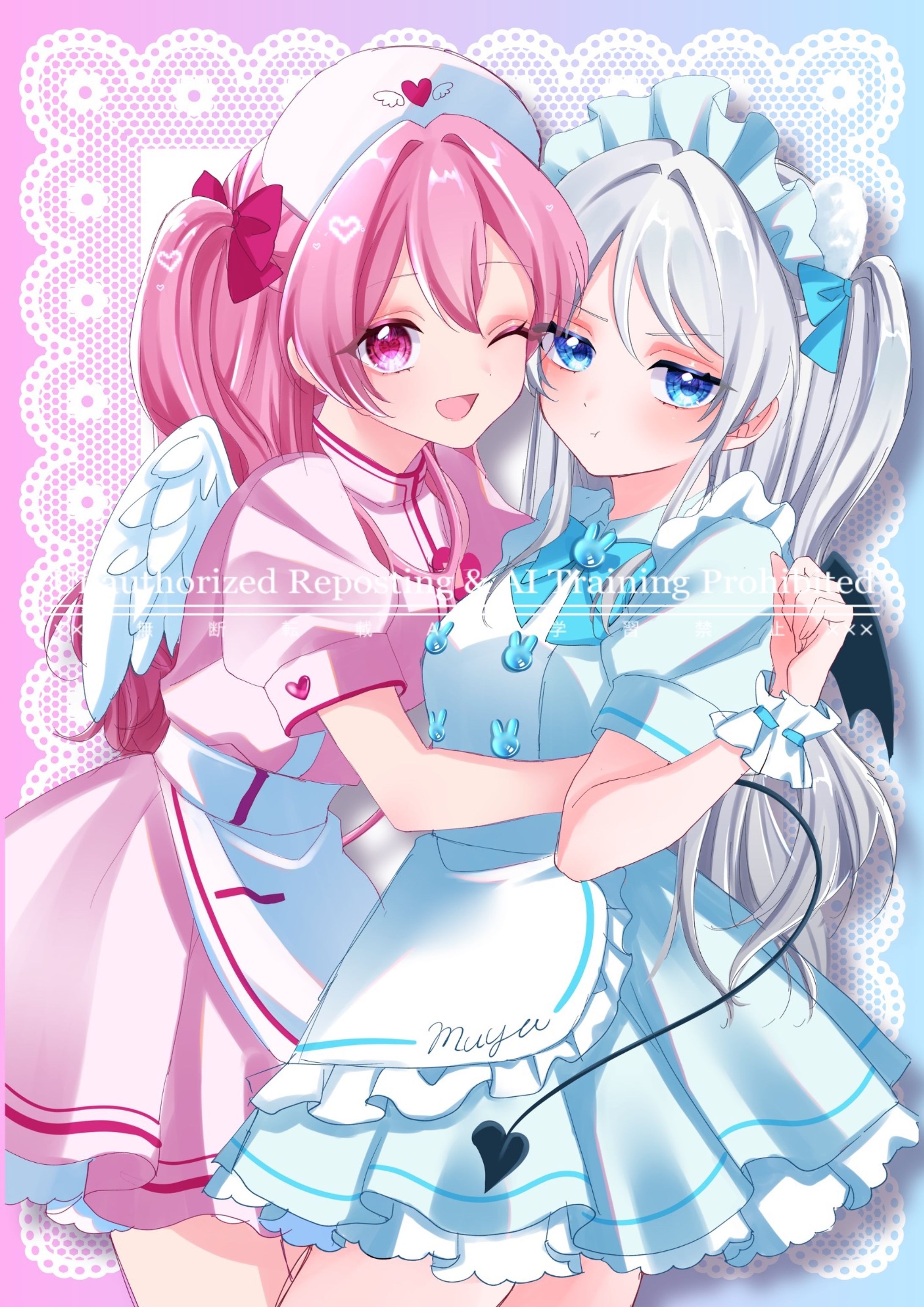 【お仕事】 夢乃めの様 ラフ絵イラスト-1