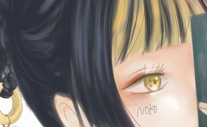 ⁡厚塗りその2⁡
前髪金×黒めっちゃ可愛いね〜！⁡
⁡
⁡ #イラストグラム  #イラスト好きな人と繋がりたい  #イラストレーション  #illustration  #Illustrator⁡  #kawaii  #artworks  #artwork  #女の子イラストを描くのが好き  #厚塗りイラスト  #女の子イラスト  #イラスト垢