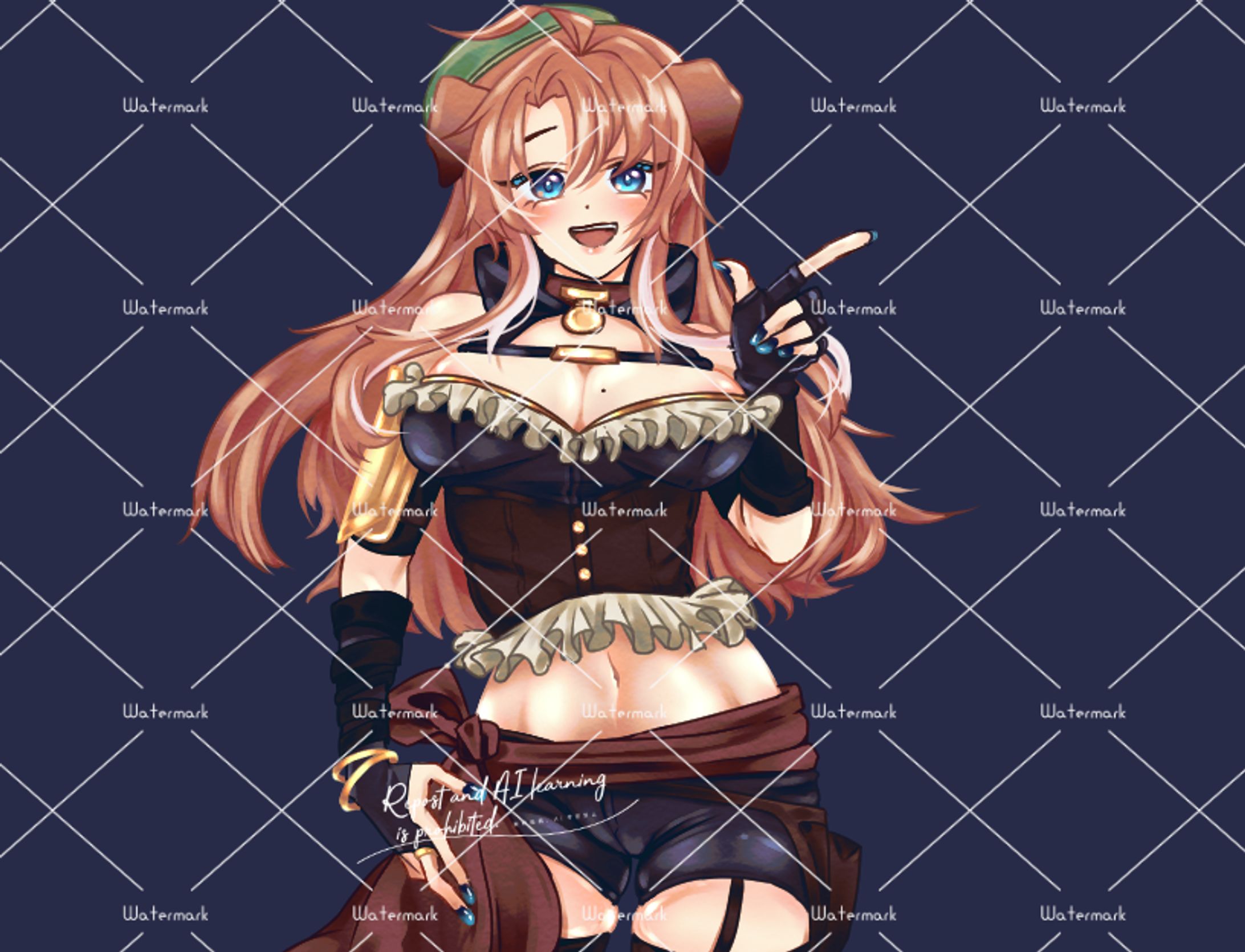 ウエストアップ立ち絵(匿名様)-1