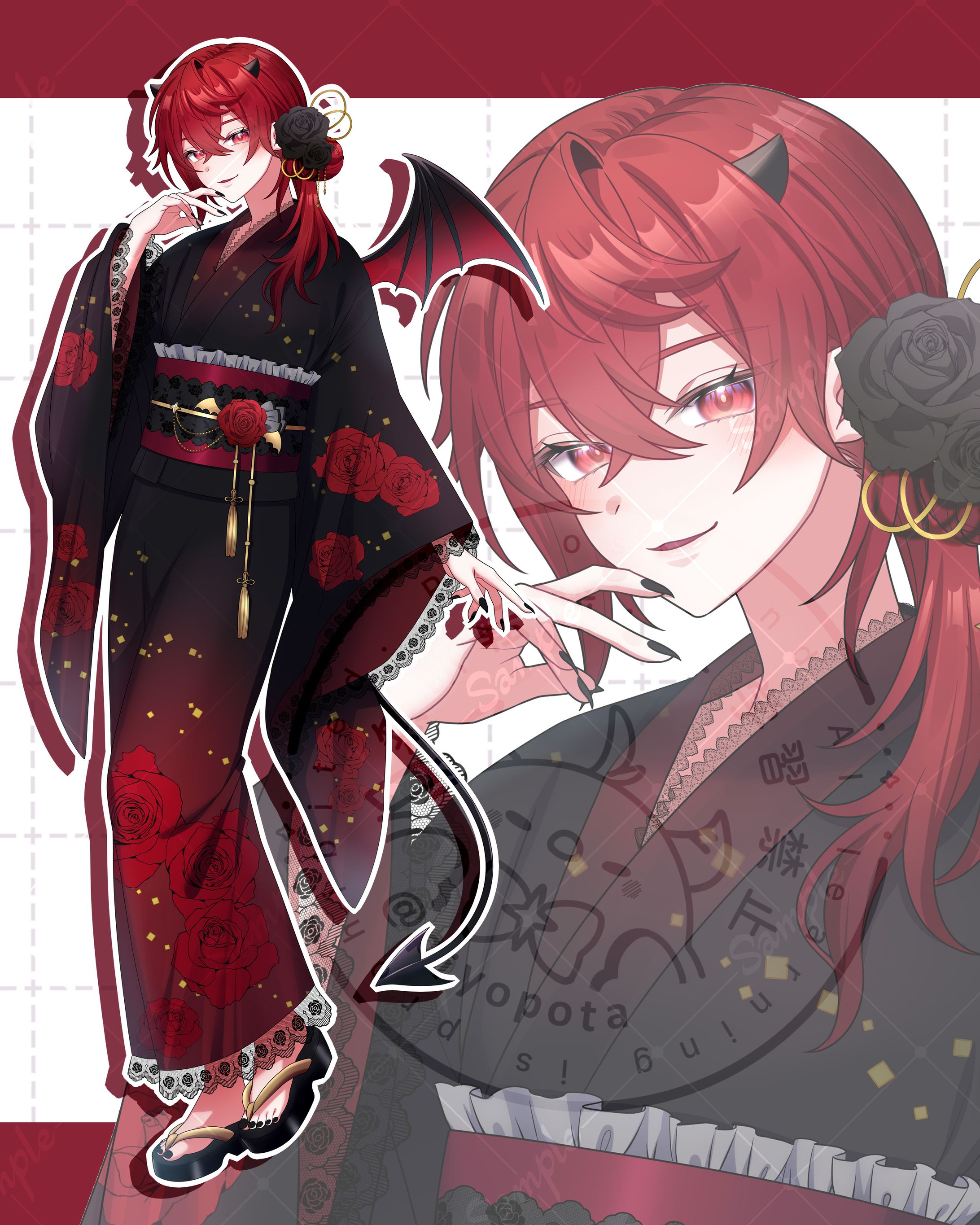 【お仕事】立ち絵&衣装デザイン-1
