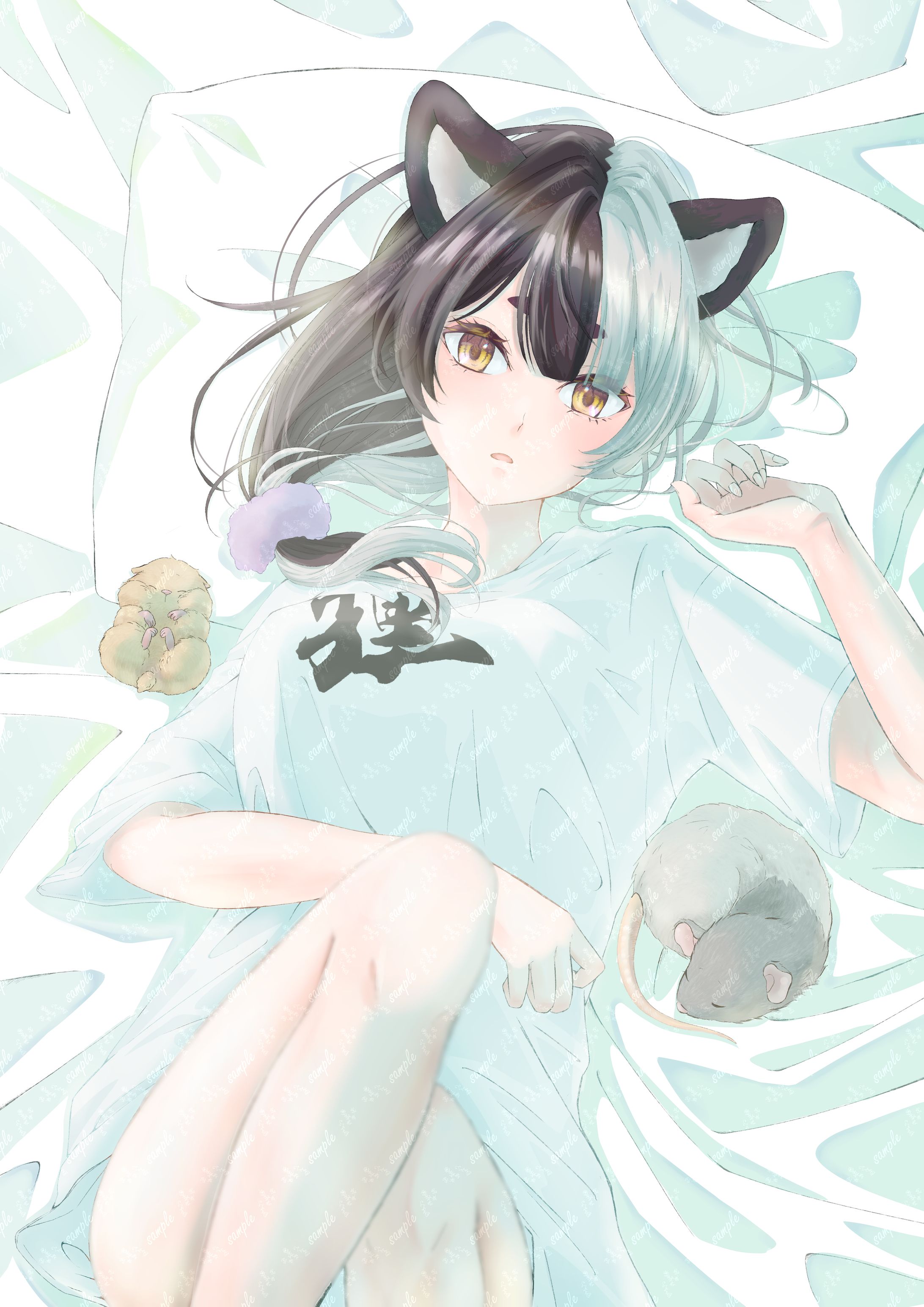 膝上　女性-1