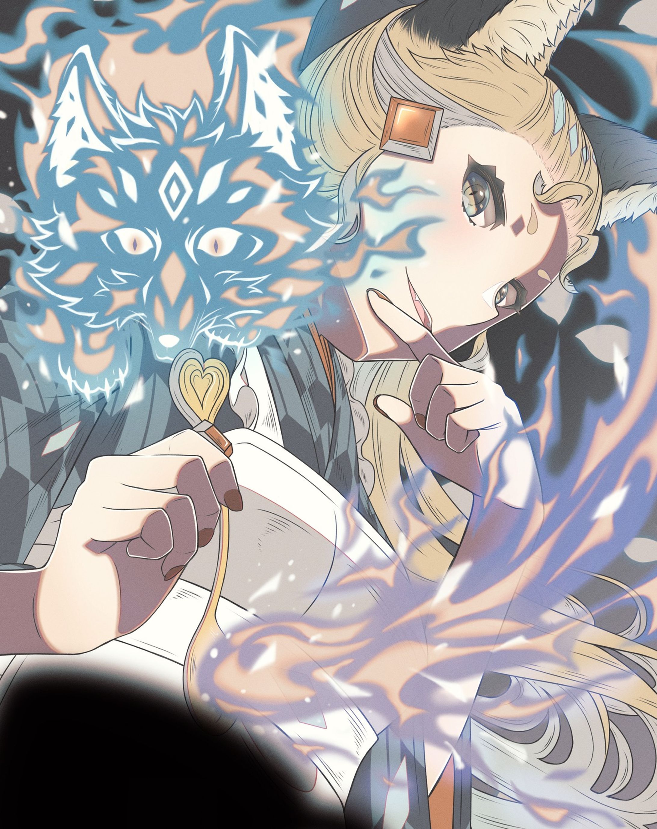 お狐様の喫茶店
#illustration#originalcharacter #イラスト#創作#狐-1