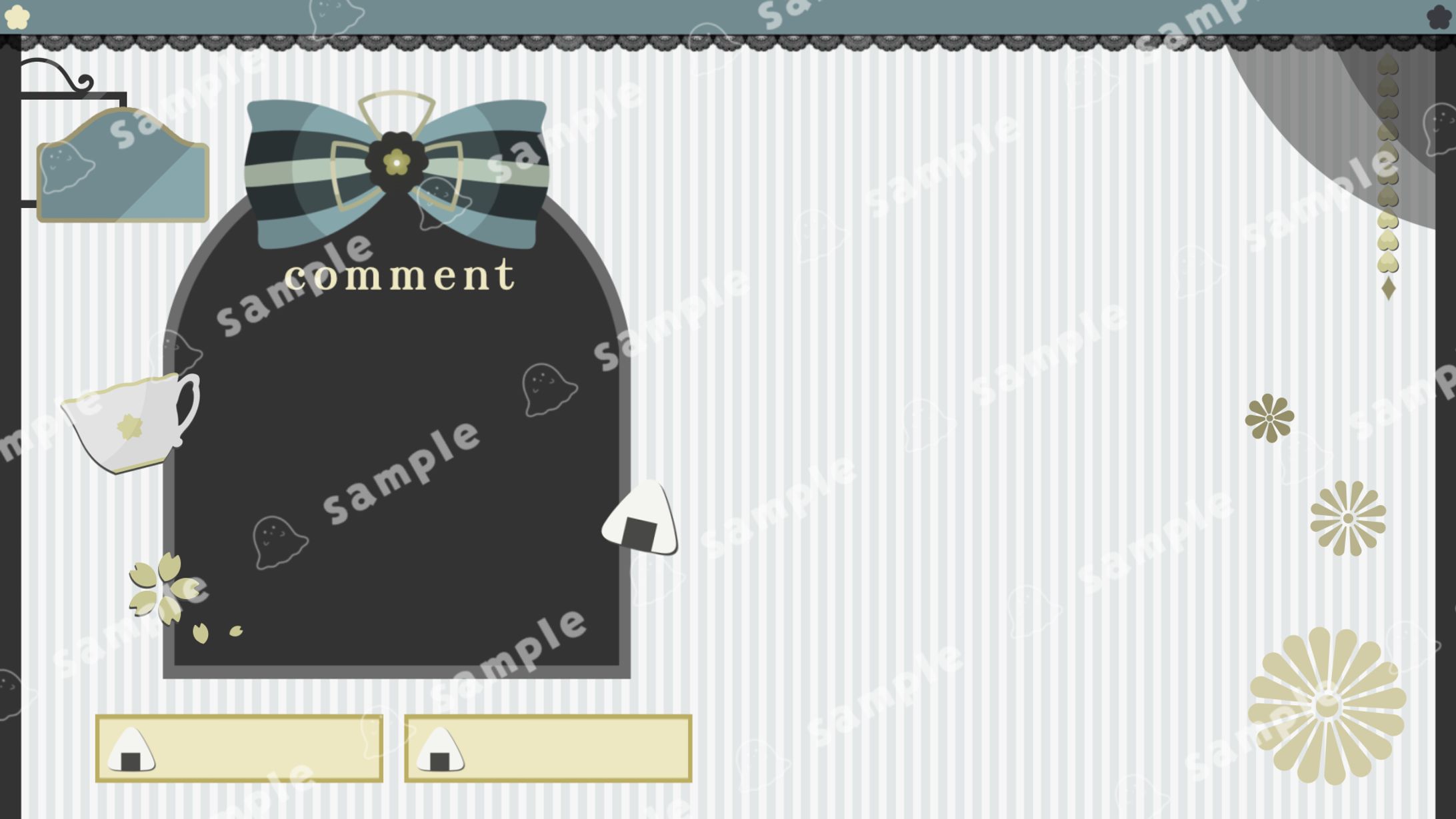 【Vtuber様】配信用背景-1