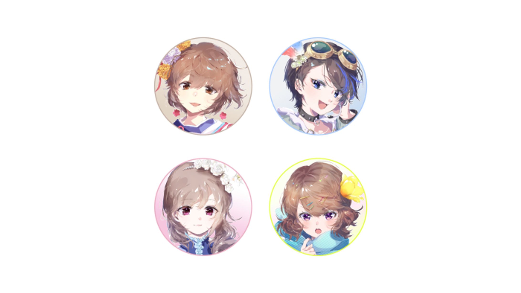 キャラクターデザイン・アイコン／ 「宙庭」様-1