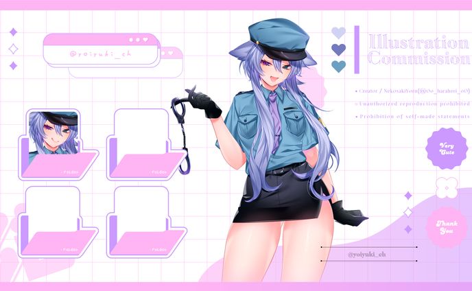 ✦量産イラスト / 宵月ゆきあ様