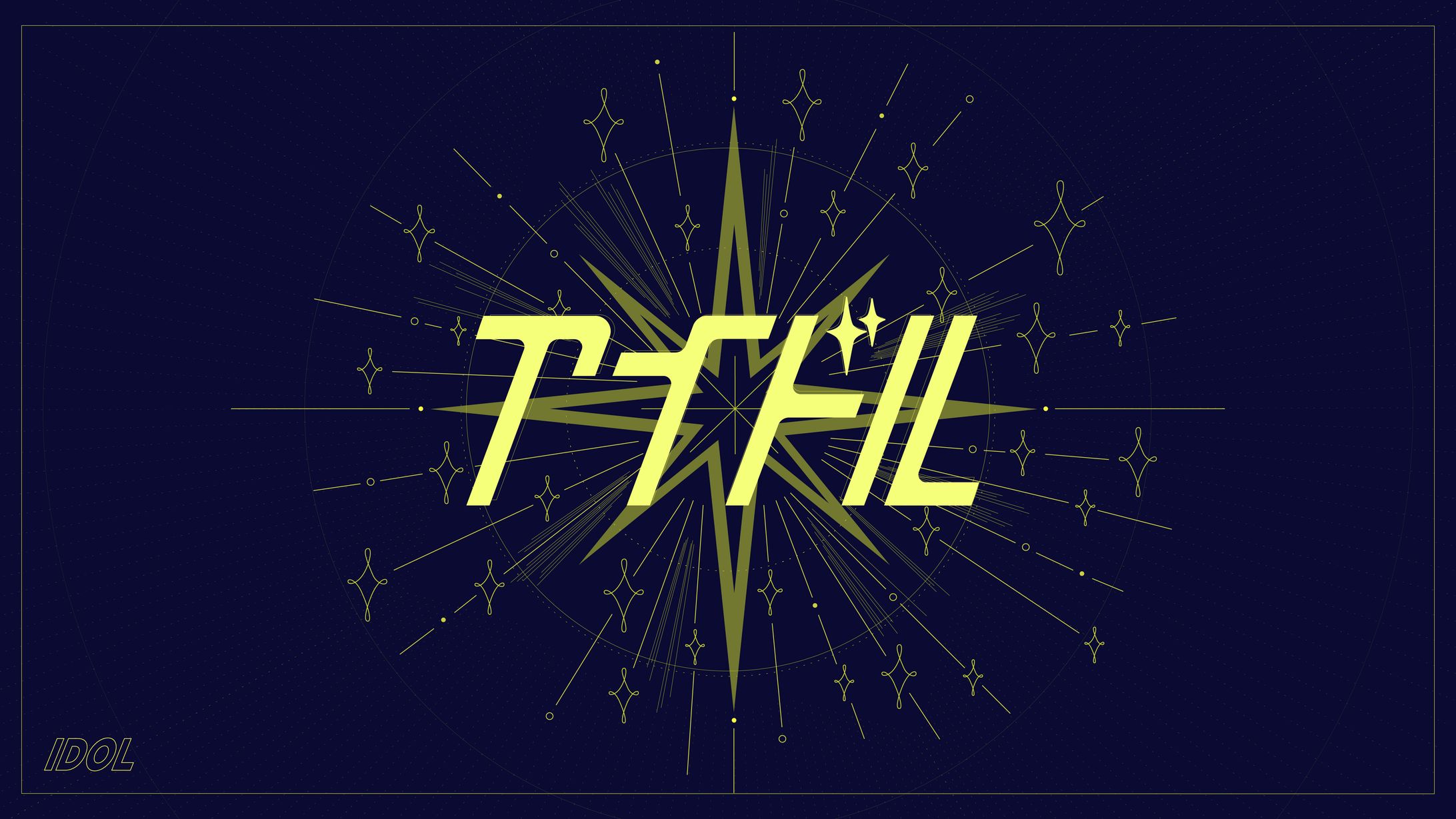 アイドル typography design-1