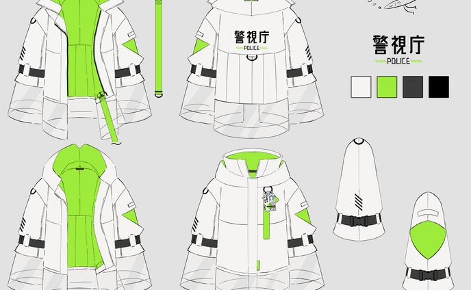 非公式制服デザイン｜クトゥルフ神話TRPG
