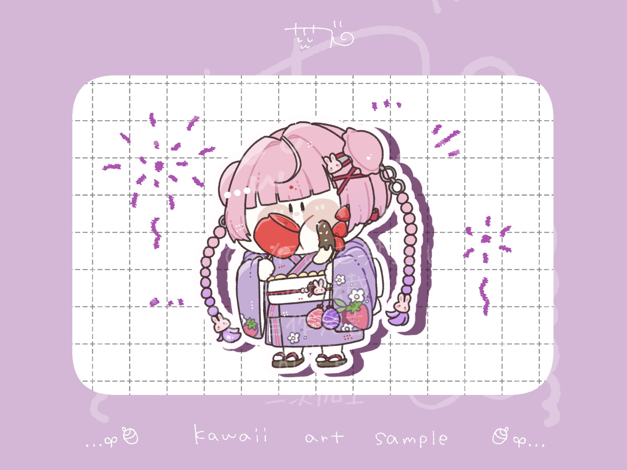 【ご依頼】量産SDイラスト/愛莉栖なの様-1