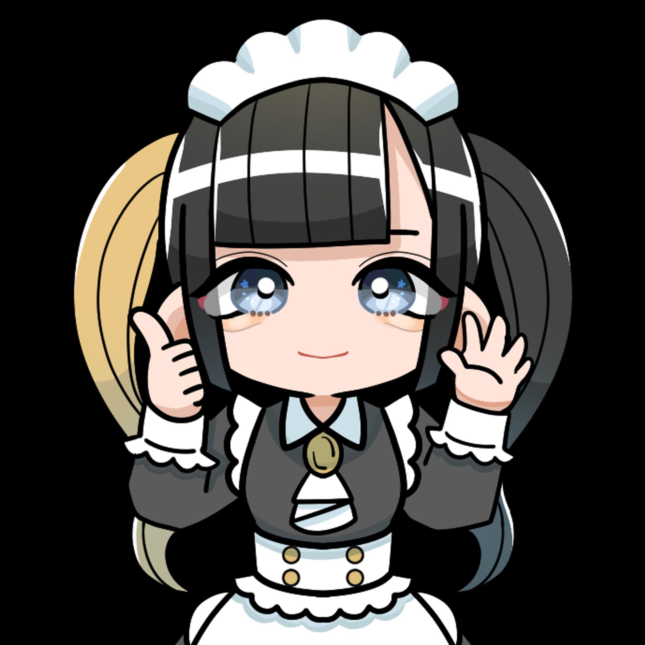 おれのメイド。様　所属メイドイラストデザイン-1