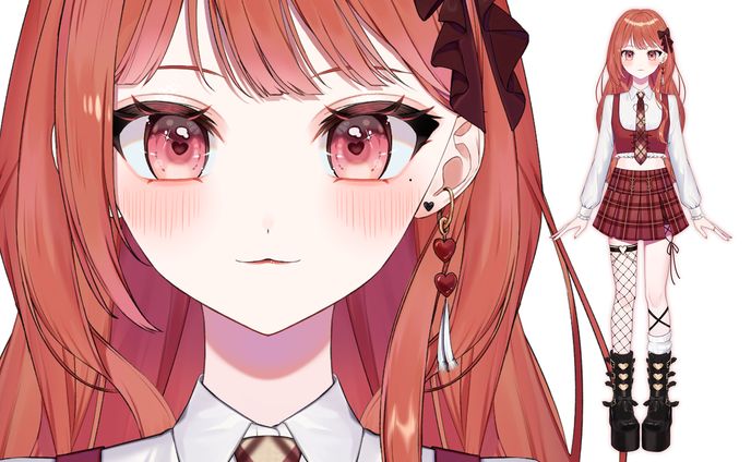 Live2d立ち絵/それスタ所属せなななせ様