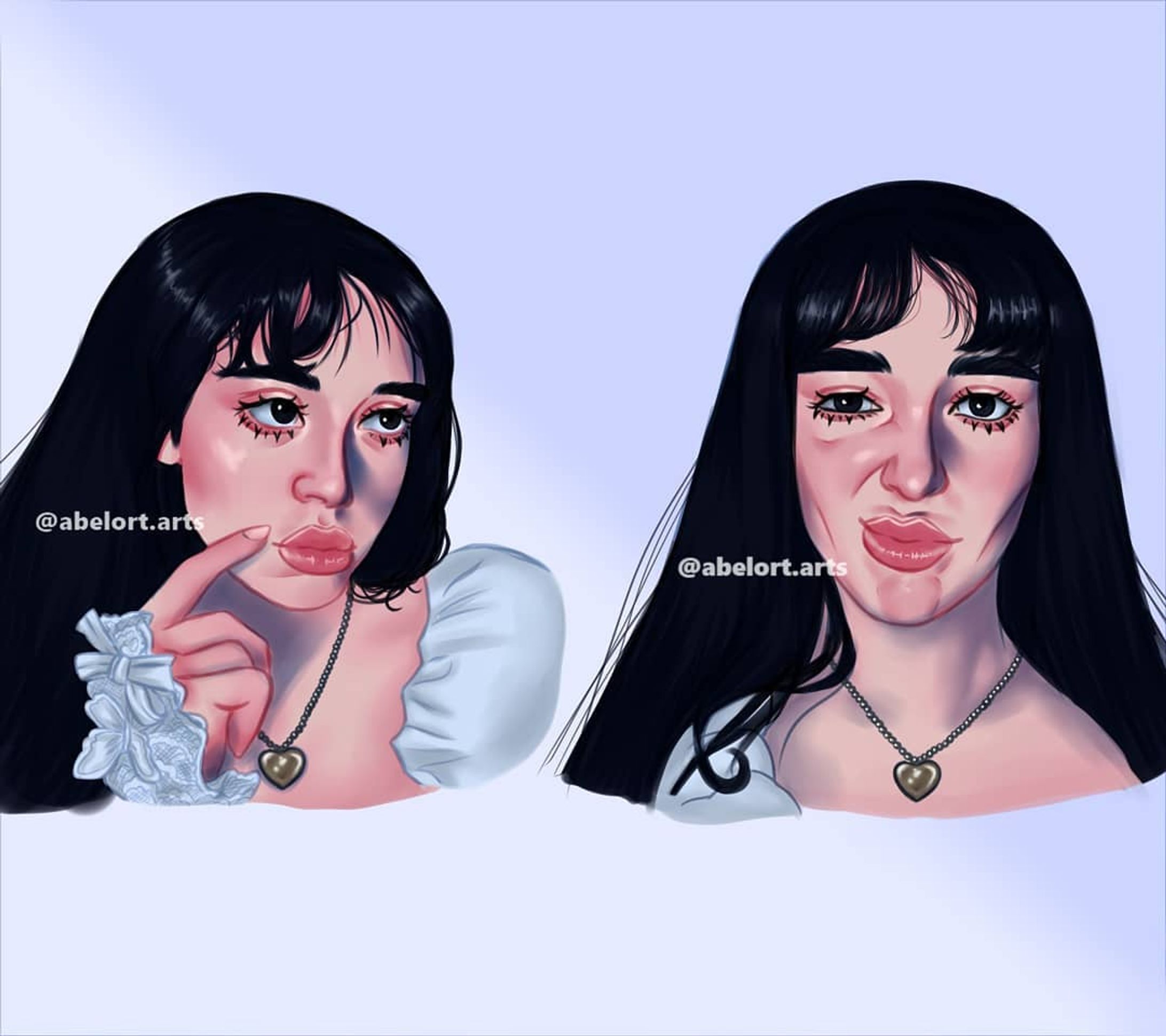 ✨training painting and facial expression✨ 🙌
★Like, comment and save!!🙏★
.
#art #digitalart #draw #girl #drawing #digitalillustration #study #pink #search #training #colors #blue #darkhair #artist #smallartist #face #faceexpression #expression #yungelita #white #instagram #pretty #colar #gold-1