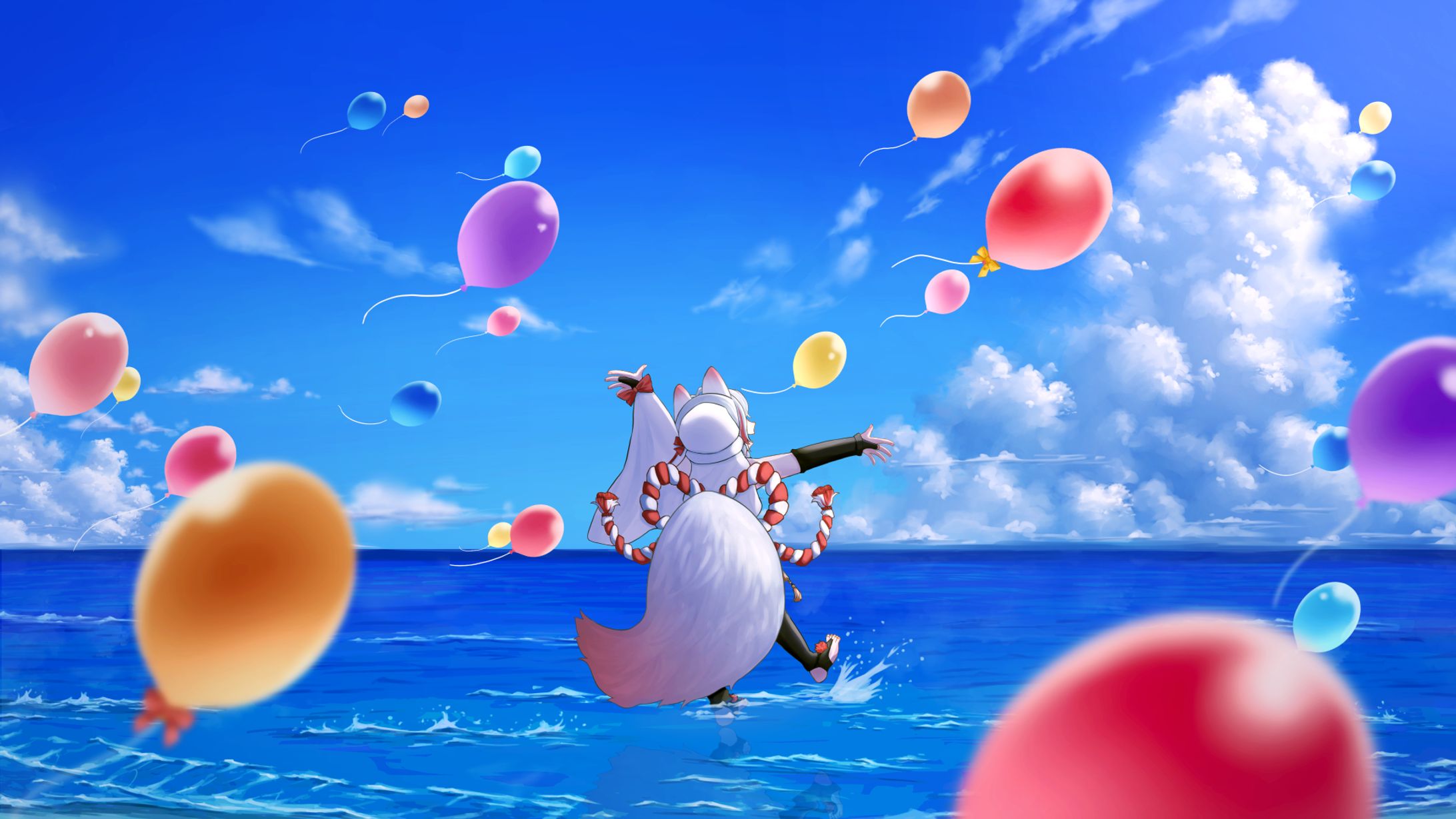 【個人依頼】歌ってみたMV用イラスト2-1