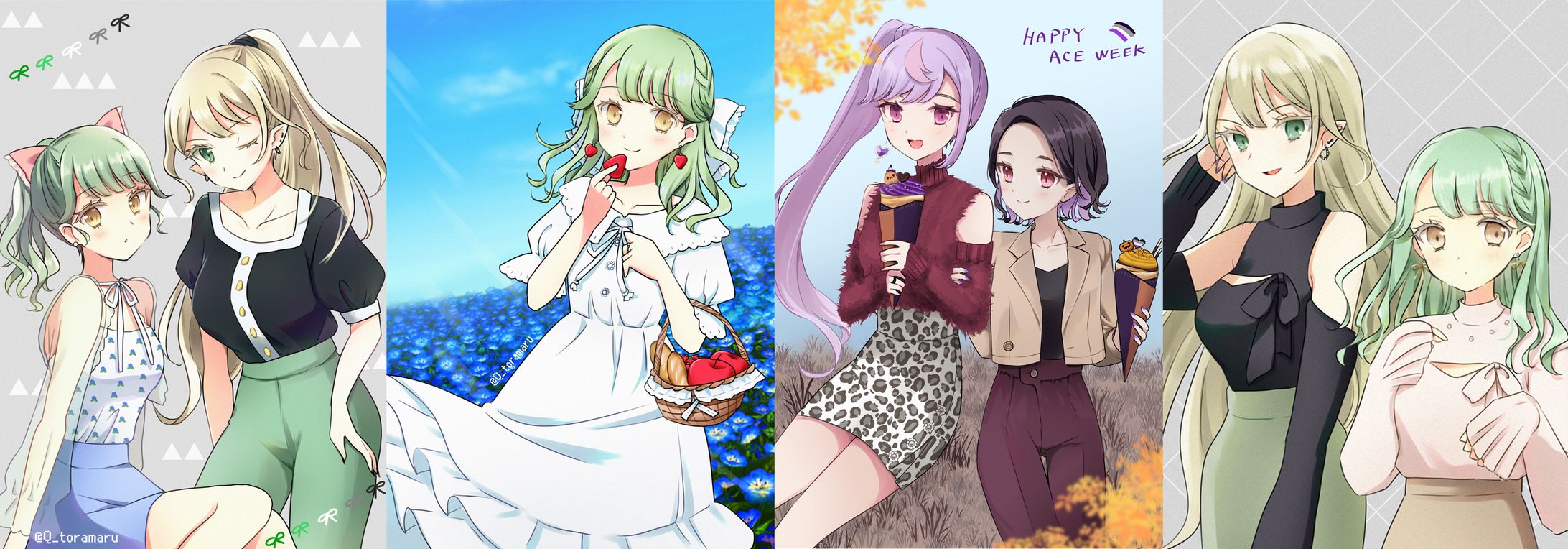 【一枚絵×4】OC/創作-1