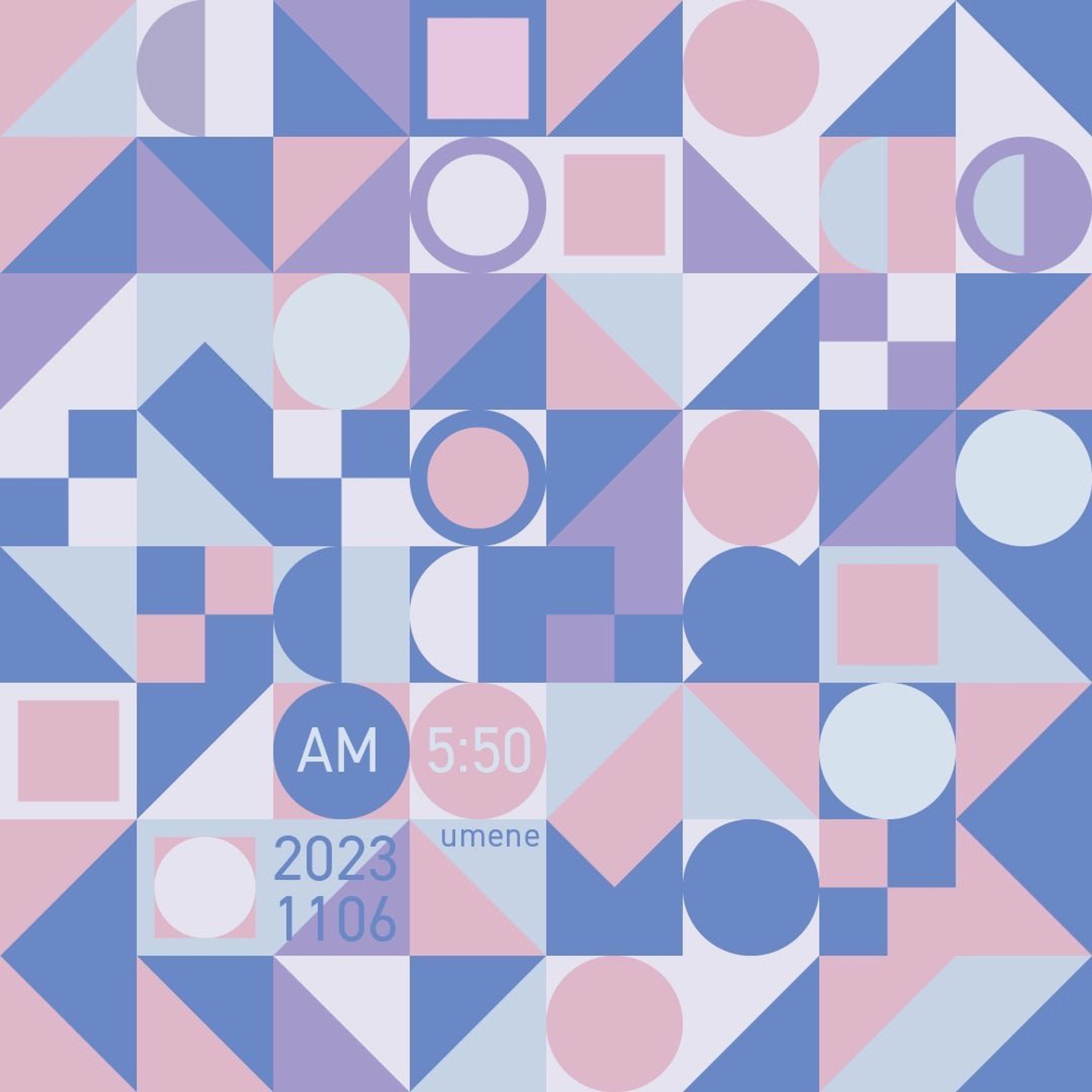 AM5:50
#グラフィックデザイン-1
