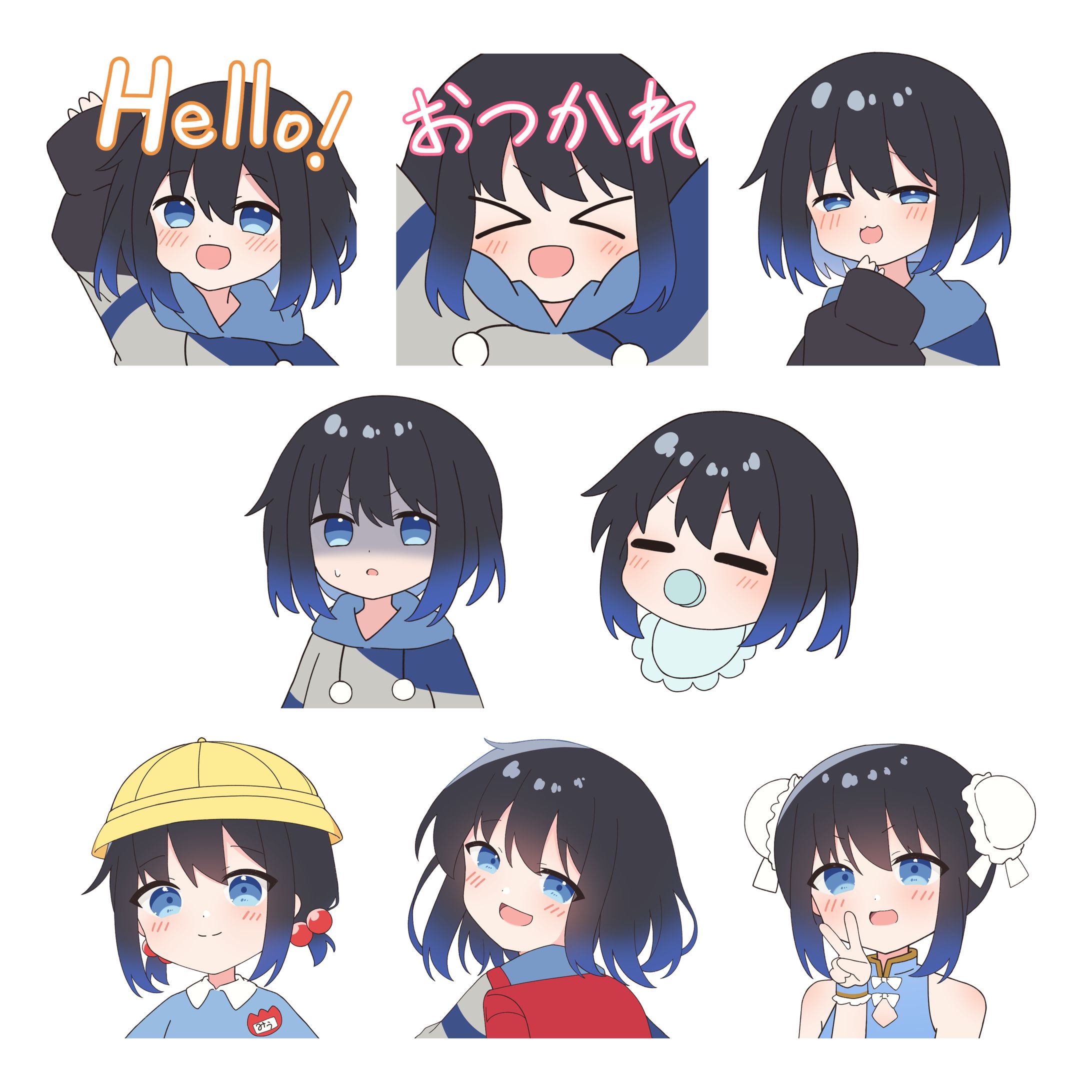 うみみみう様 配信スタンプまとめ-1
