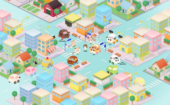 アニメ「PUI PUI モルカー」コラボエリア