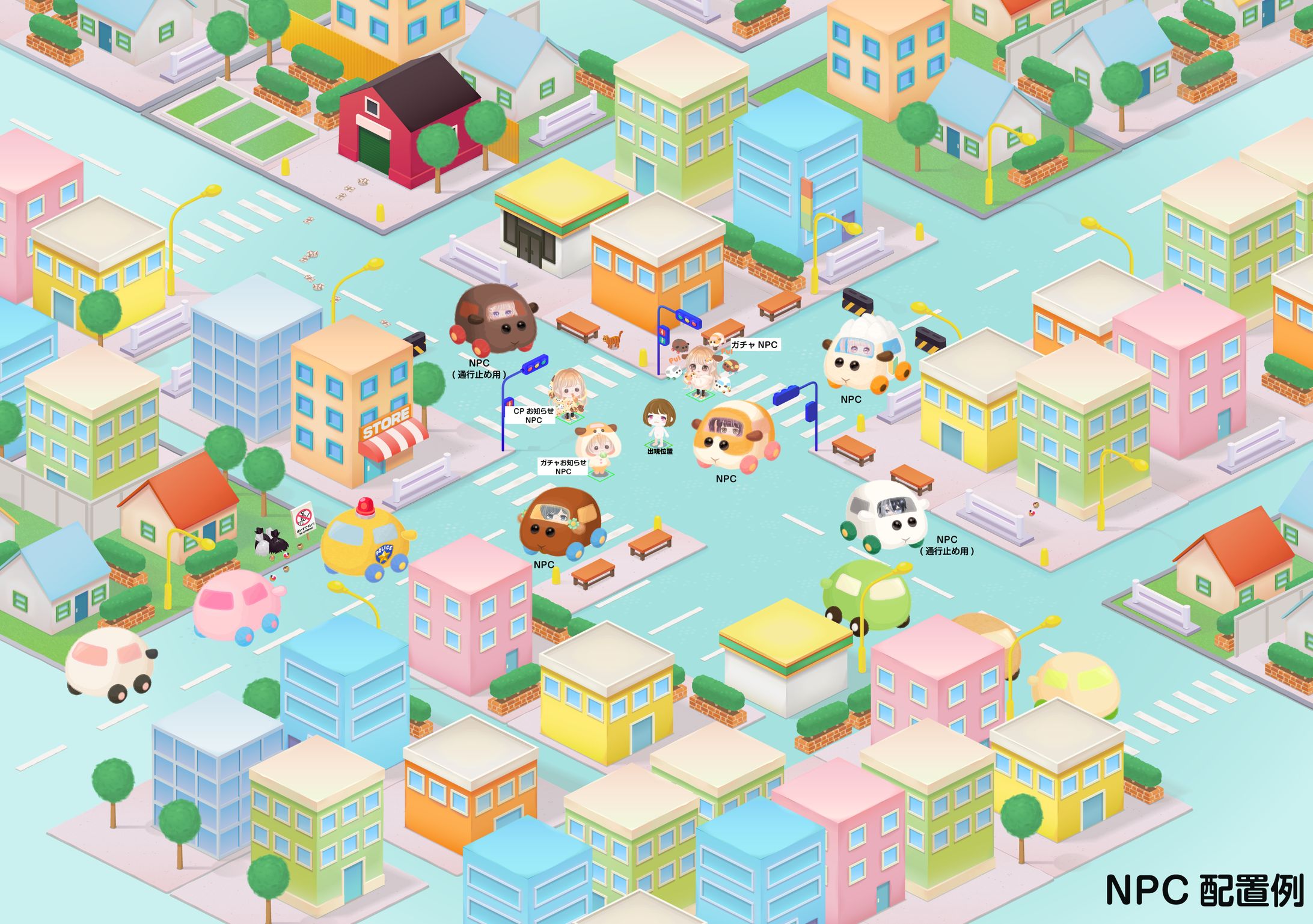 アニメ「PUI PUI モルカー」コラボエリア-1