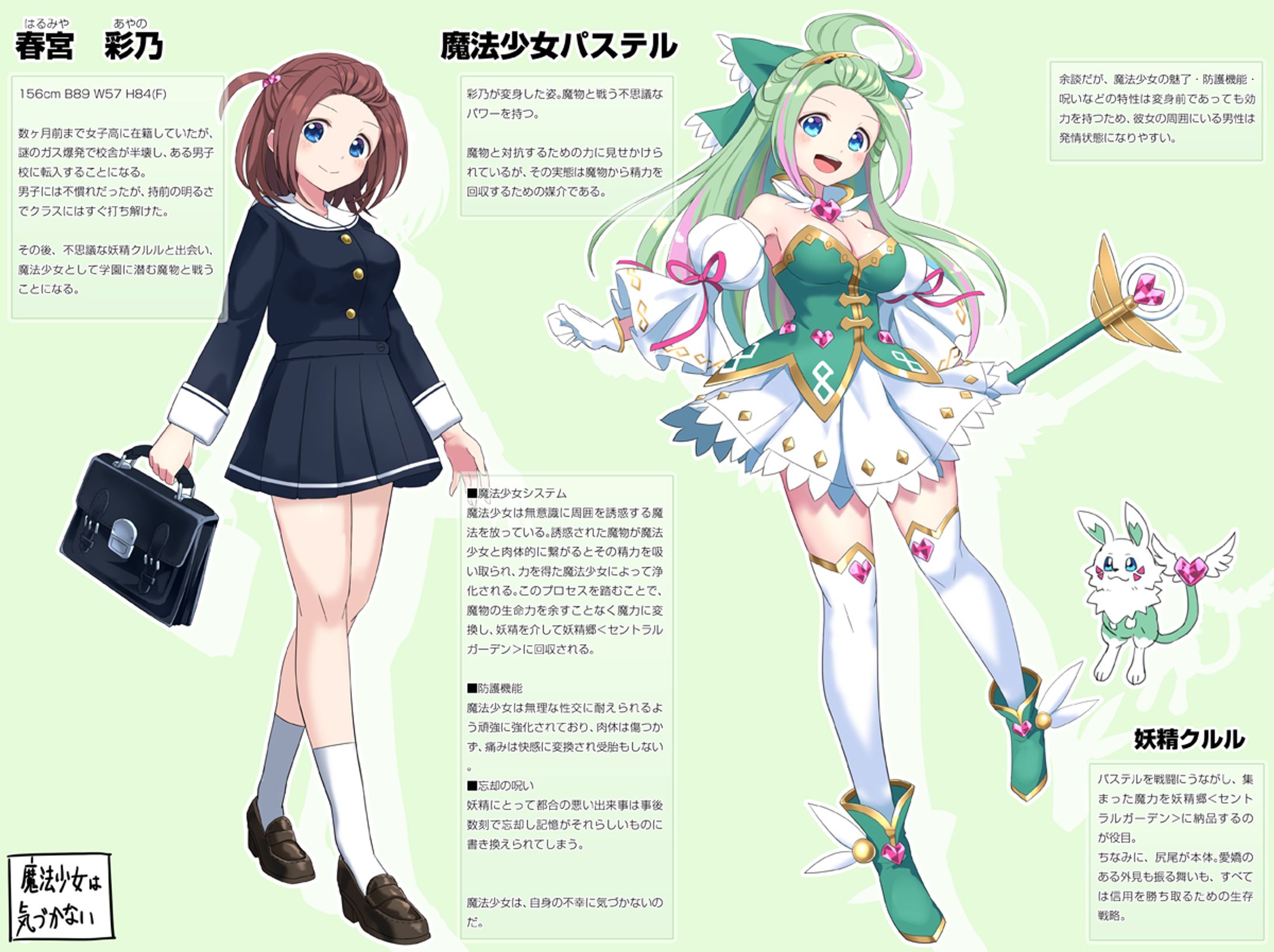 【まほない】魔法少女パステル_設定-1