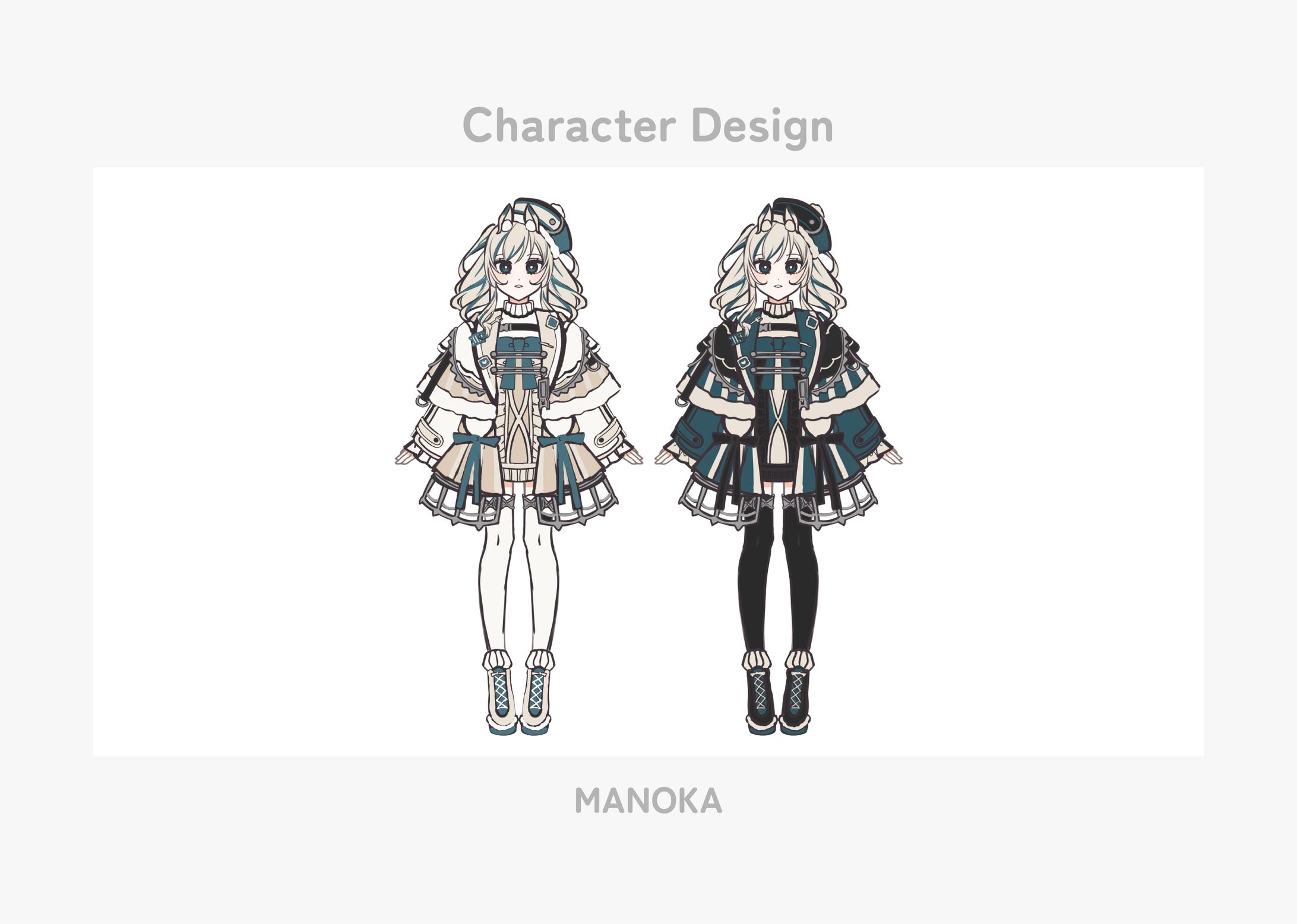 Character Design／チケット売りのうさぎ-1