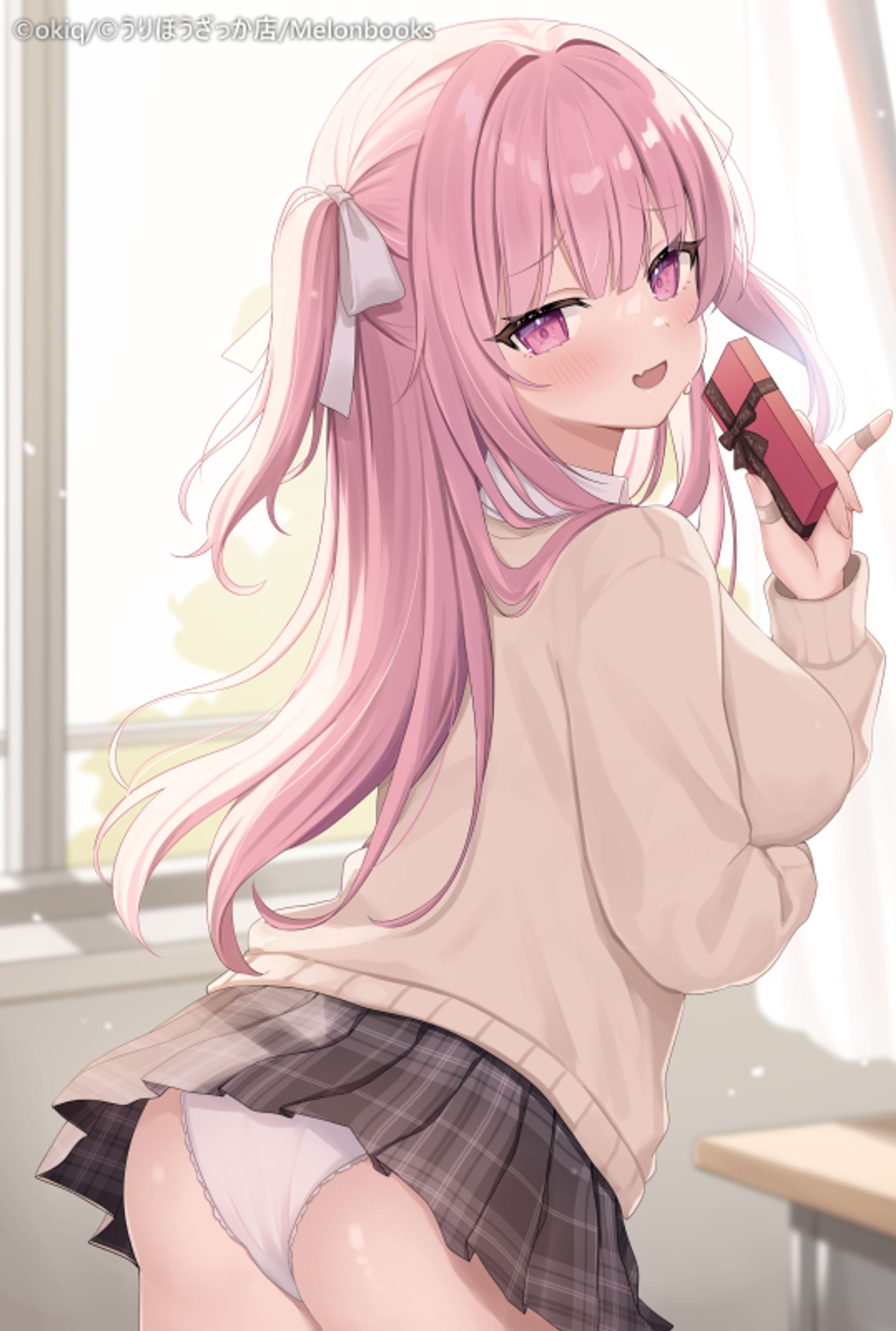 メロンブックス様バレンタイン企画「Sweets before」描き下ろしイラスト-1