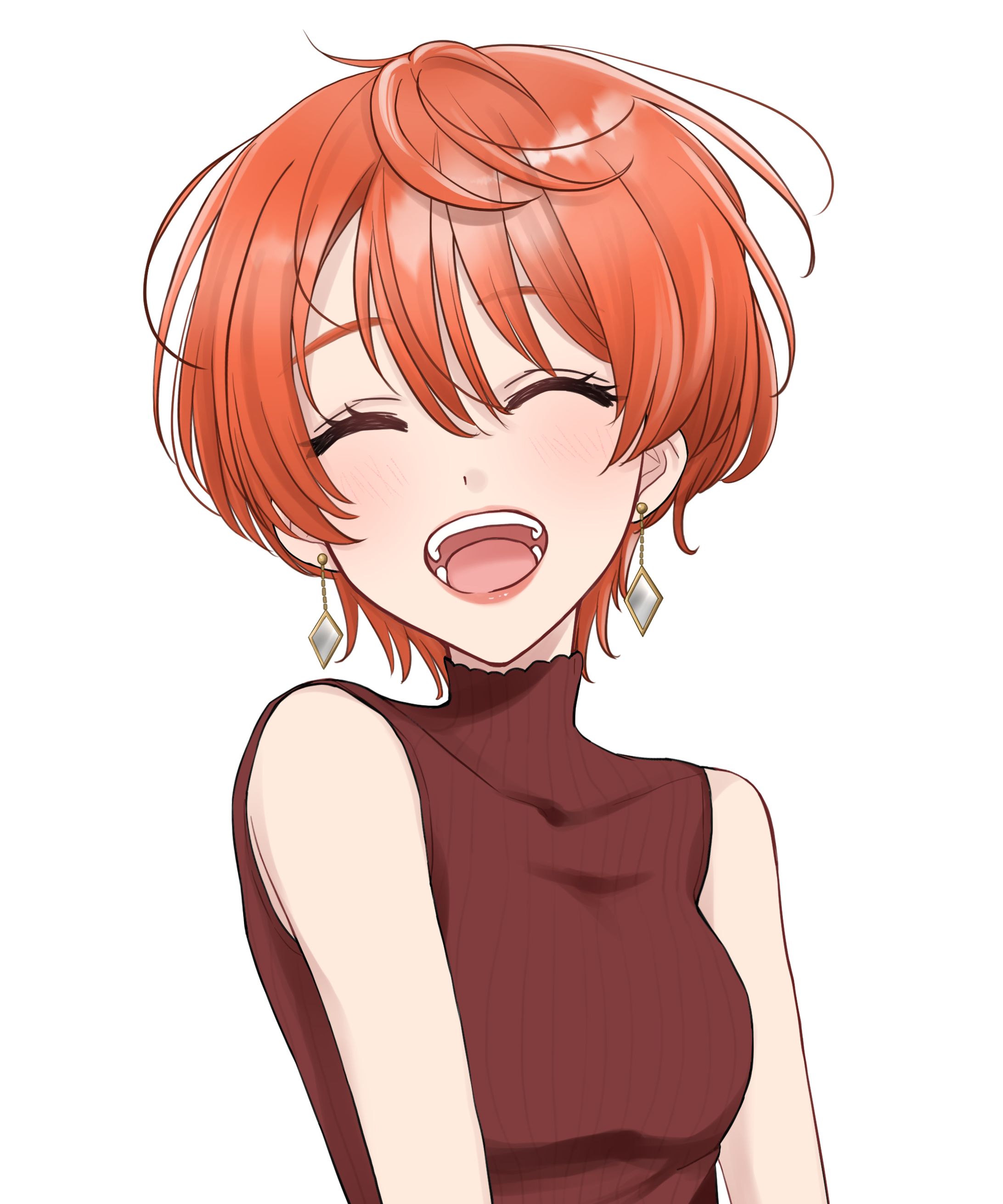 ご依頼品笑顔イラスト-1