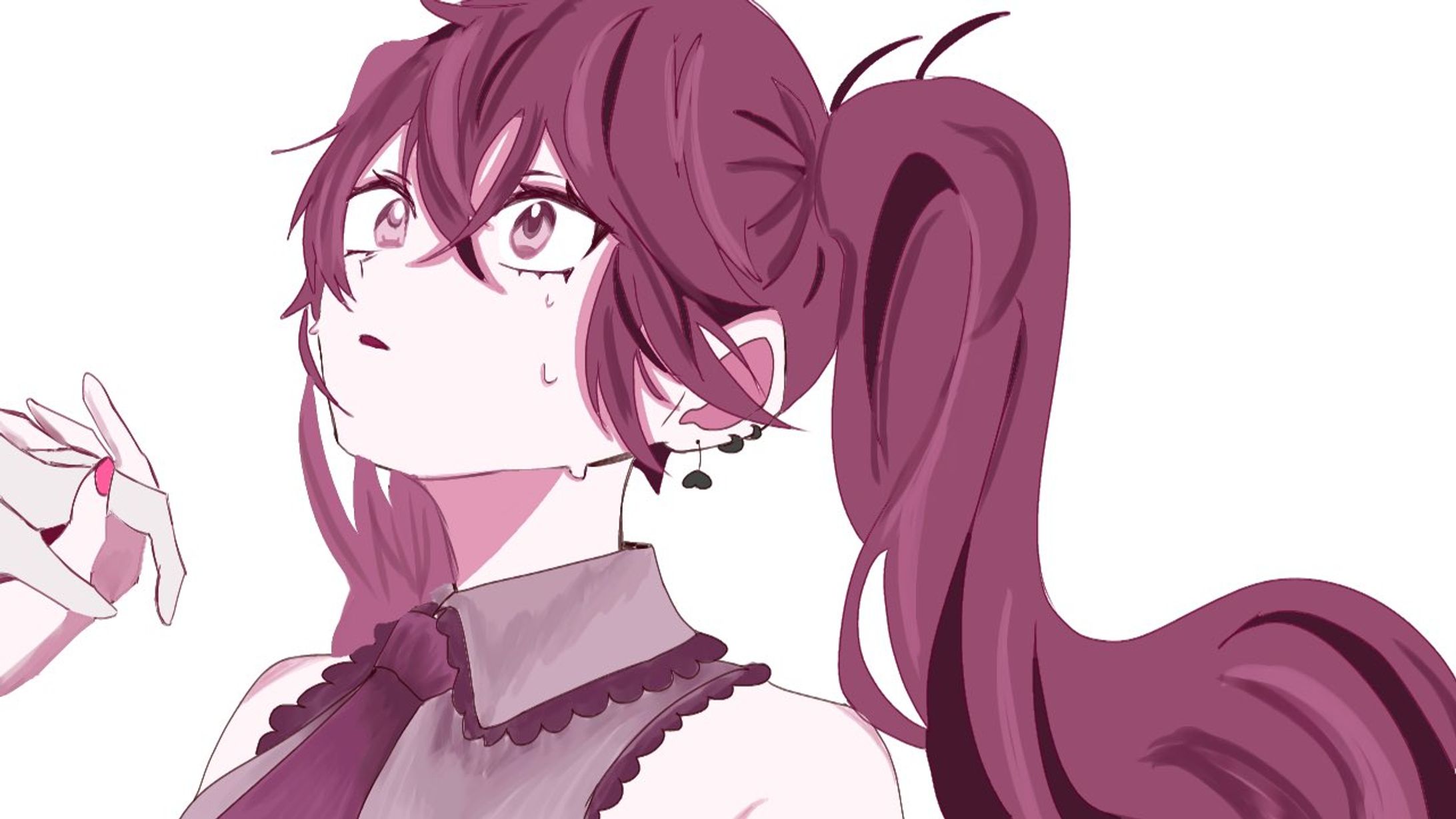 歌ってみた風イラスト-1