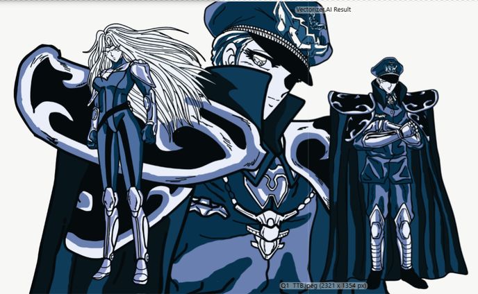 Aramiis>Teniente Leopoldo >Designer Ilustration >TMS>BTX>Masami Kurumada 